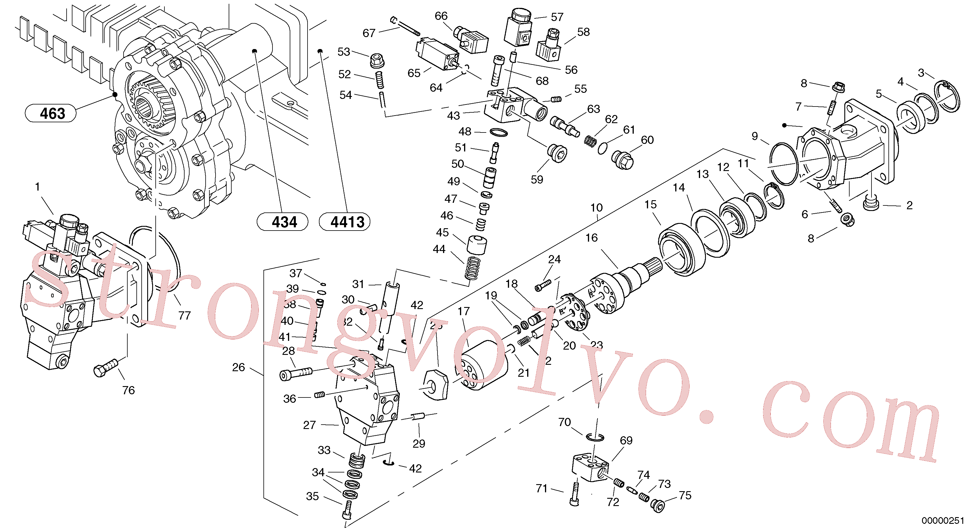 SA8230-34580 Volvo(00000251 Montagem)