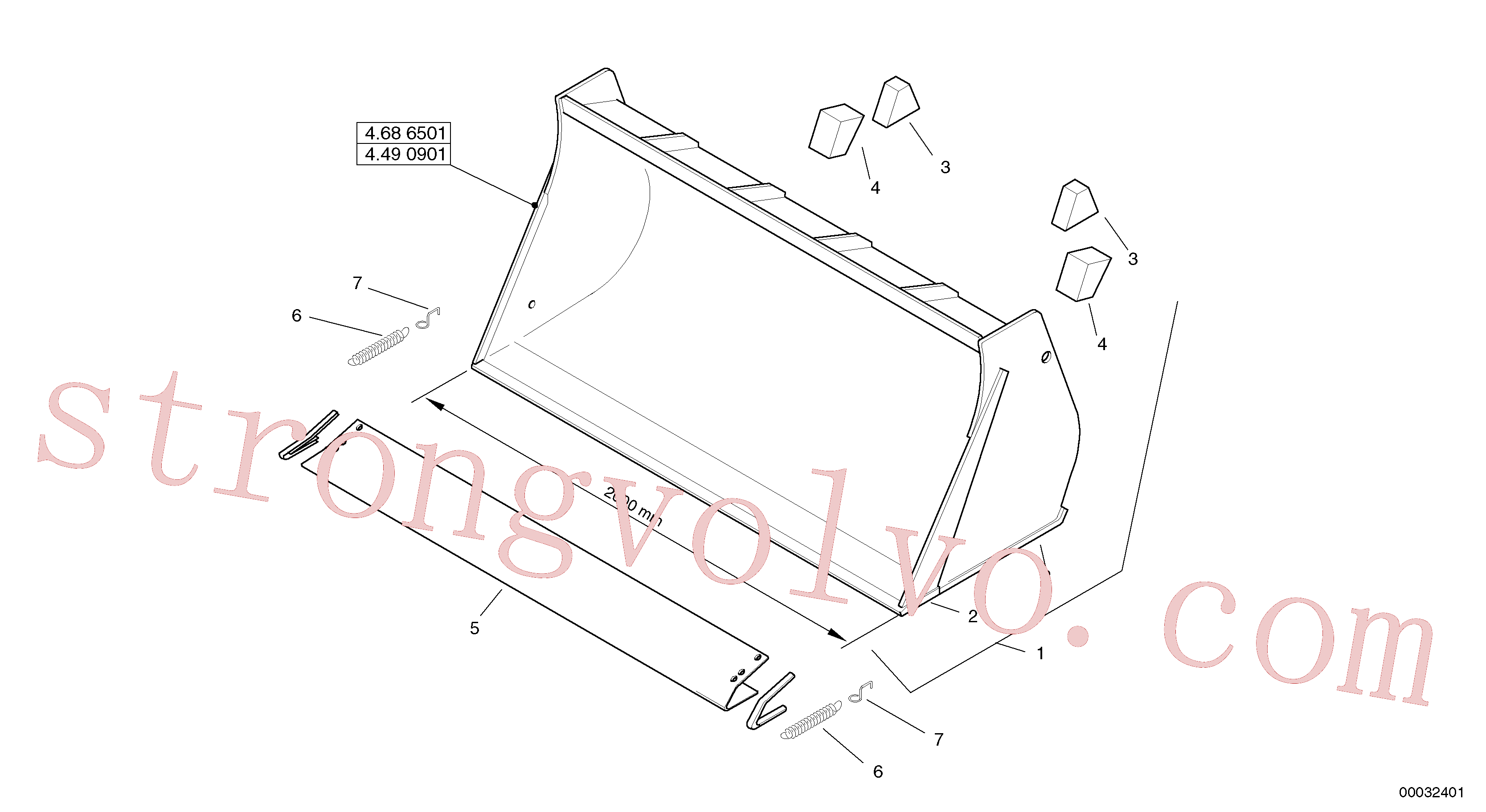 ZM2803786 Volvo(00032401 Montagem)