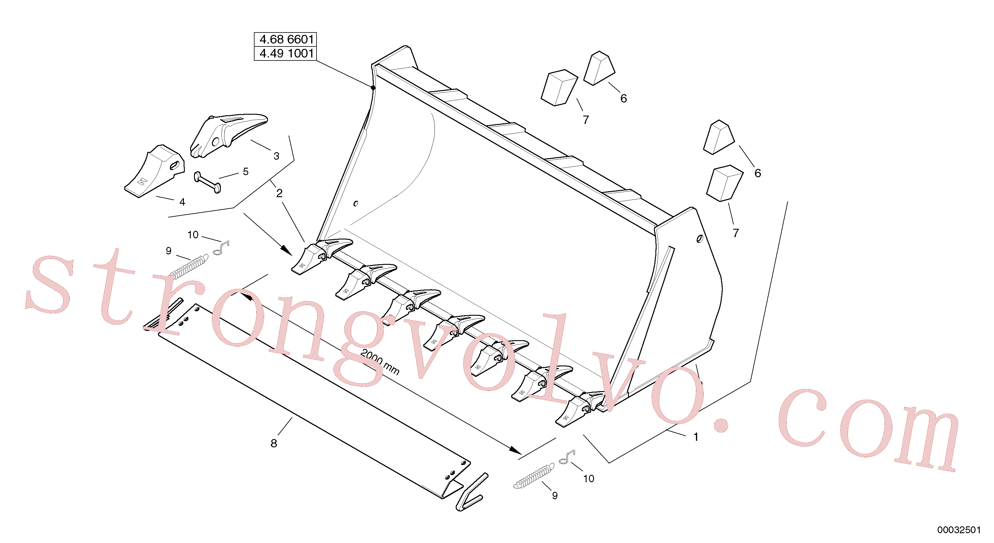 ZM2803786 Volvo(00032501 Montagem)