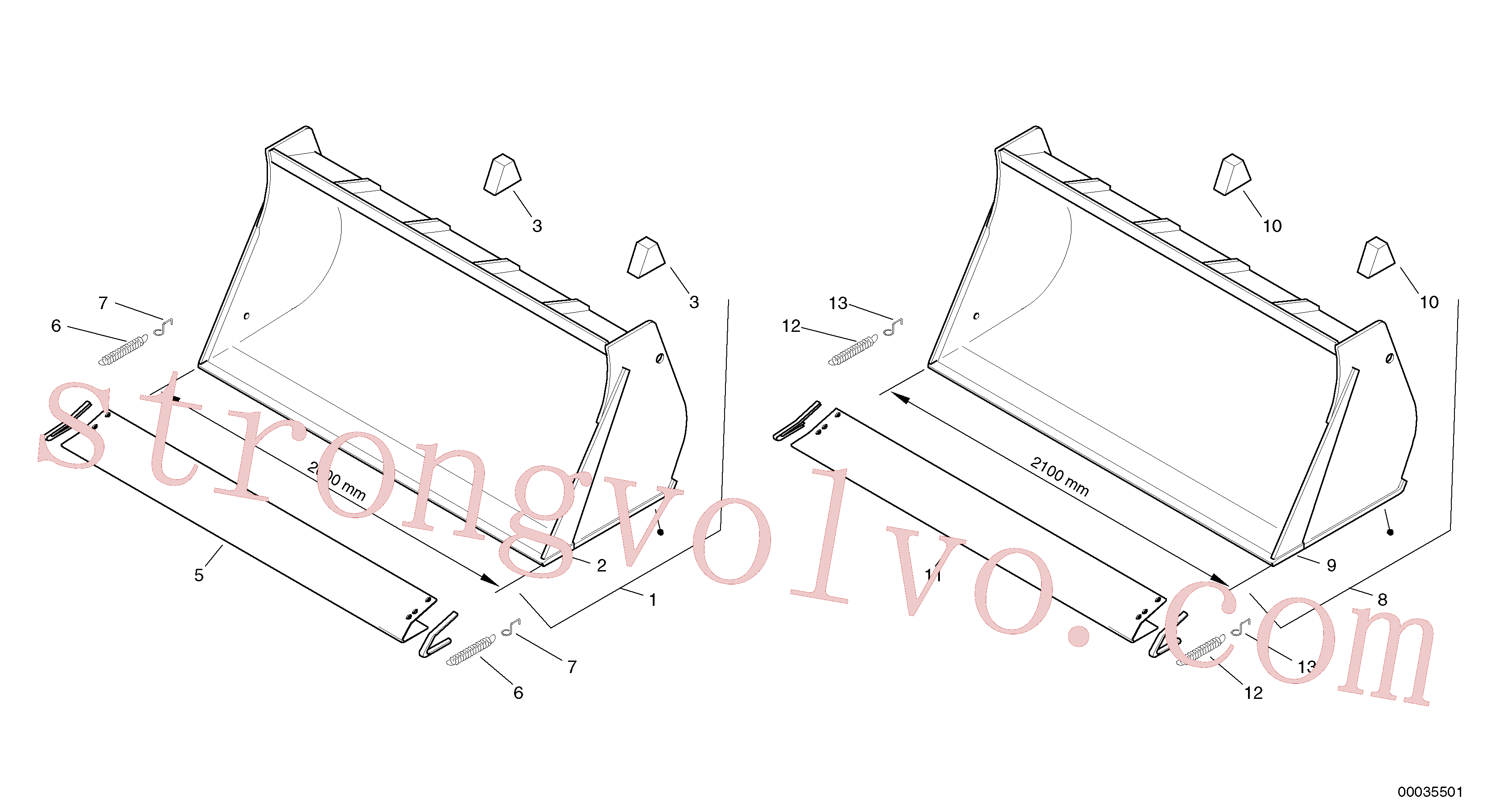 ZM2813320 Volvo(00035501 Montagem)