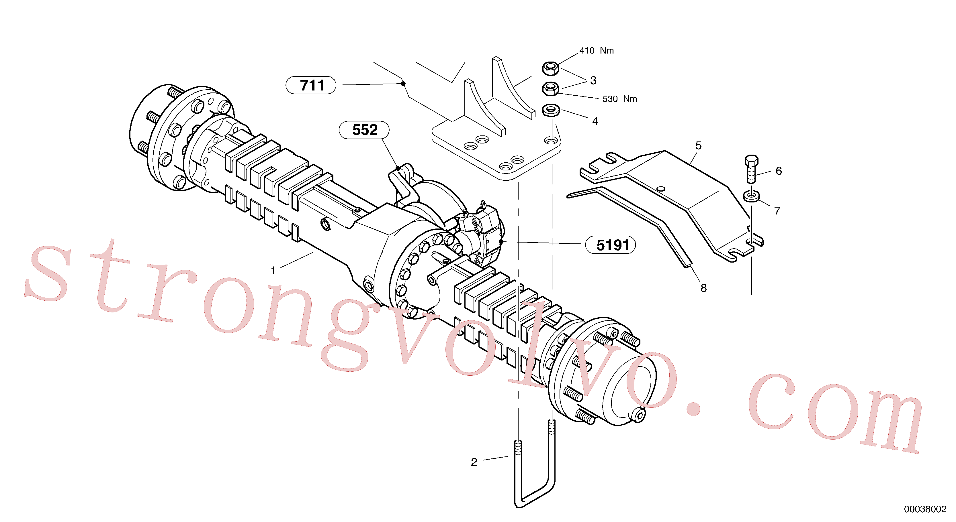 VOE11307550 Volvo(00038002 Montagem)