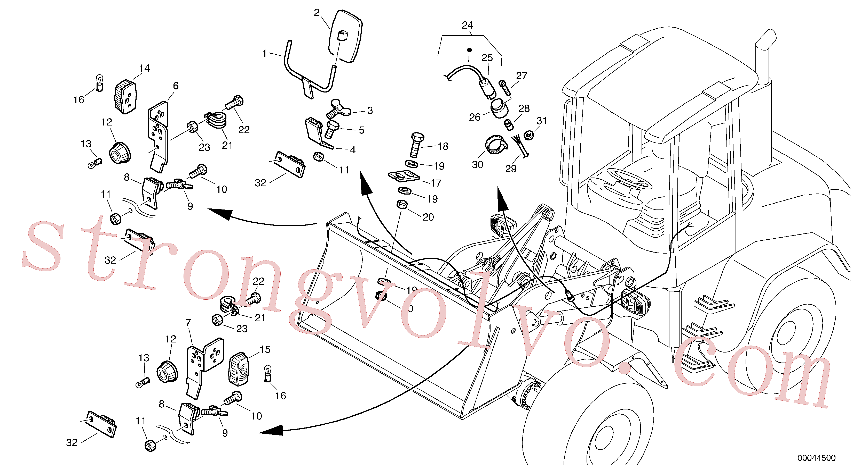 ZM7098010 Volvo(00044500 Montagem)