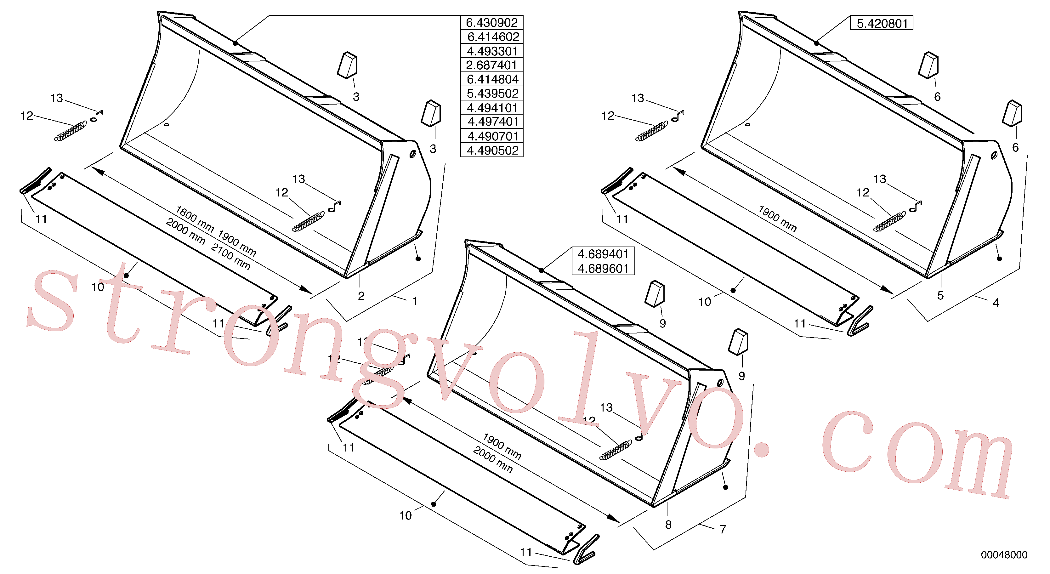 ZM2801364 Volvo(00048000 Montagem)