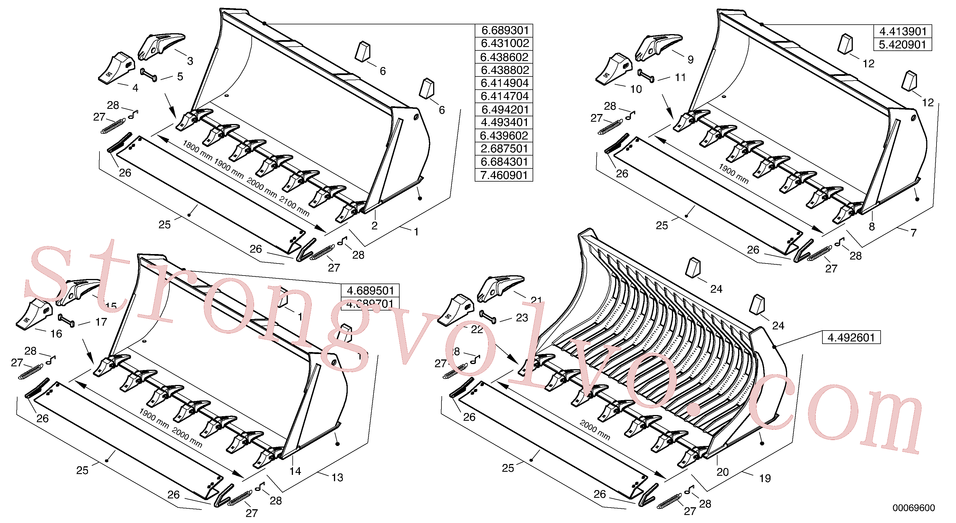 ZM2813502 Volvo(00069600 Montagem)