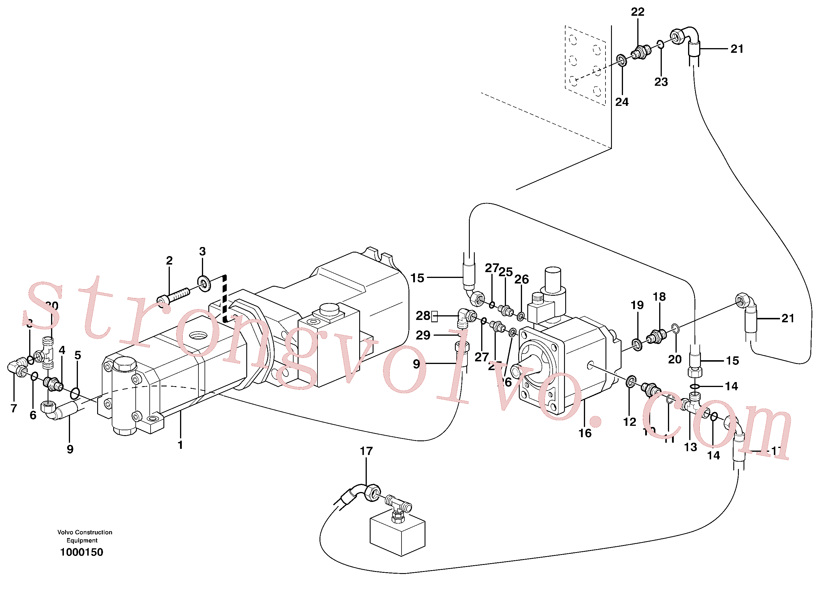 VOE14370258 Volvo(1000150 Montagem)