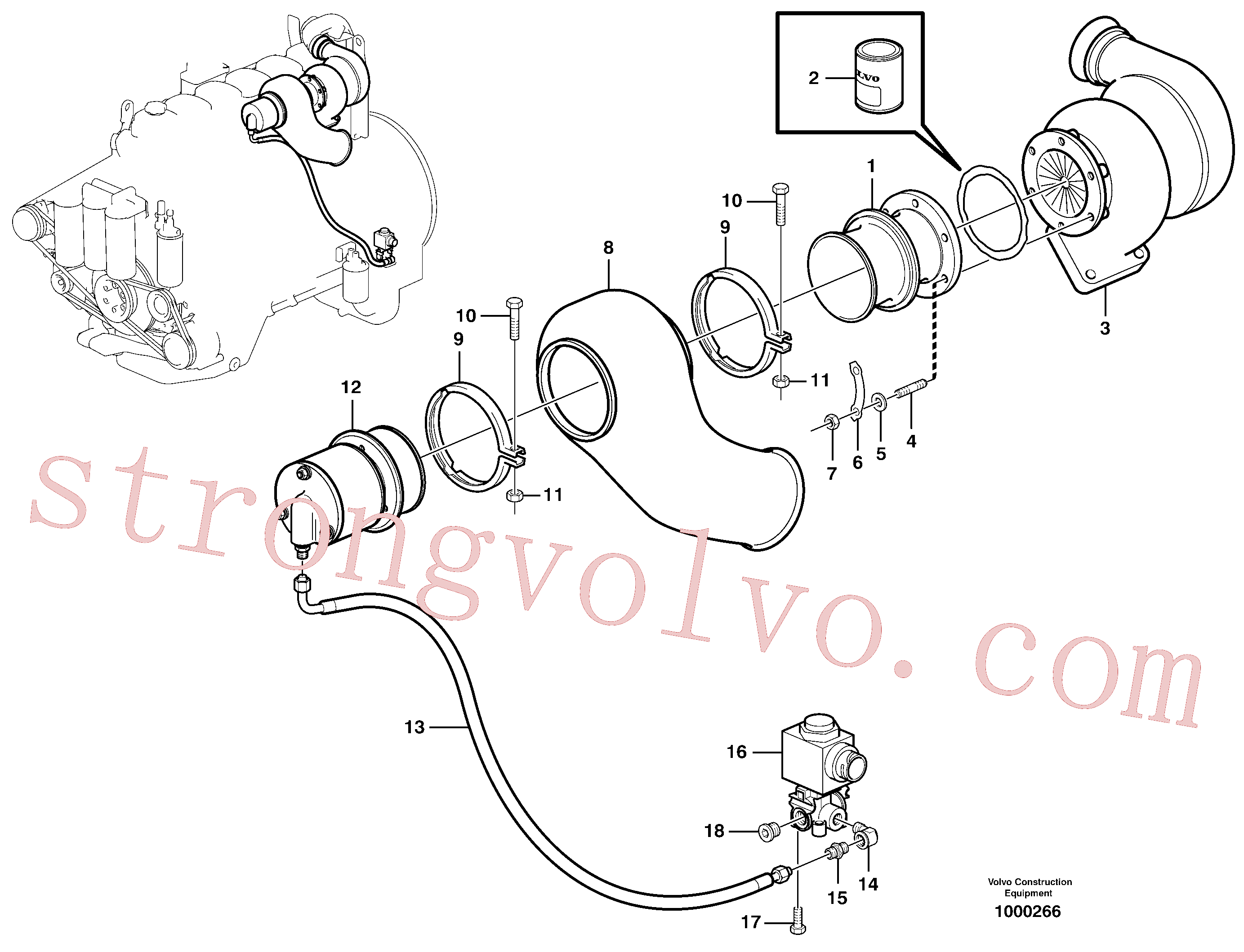 VOE924064 Volvo Retardador(1000266 Montagem)