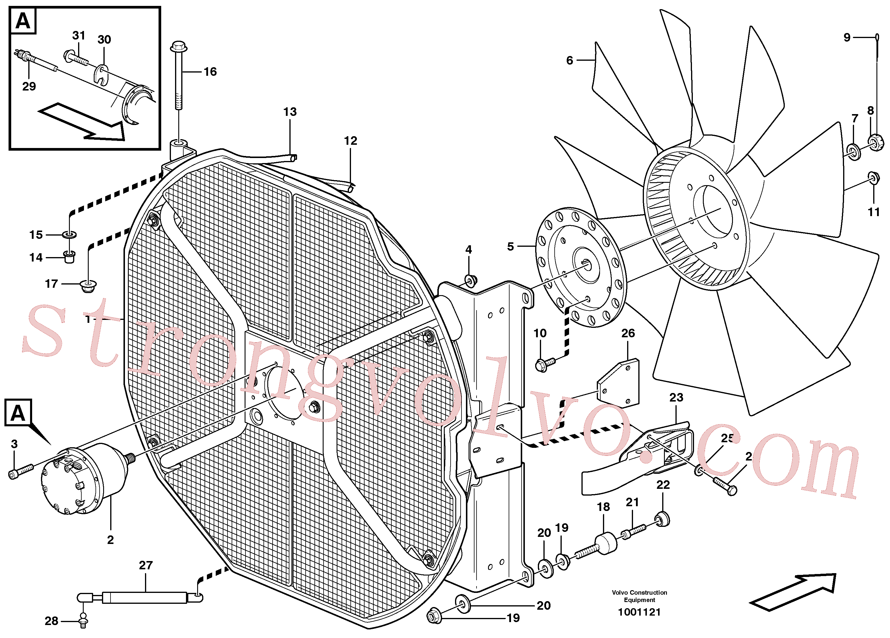 PJ4460042 Volvo(1001121 Montagem)