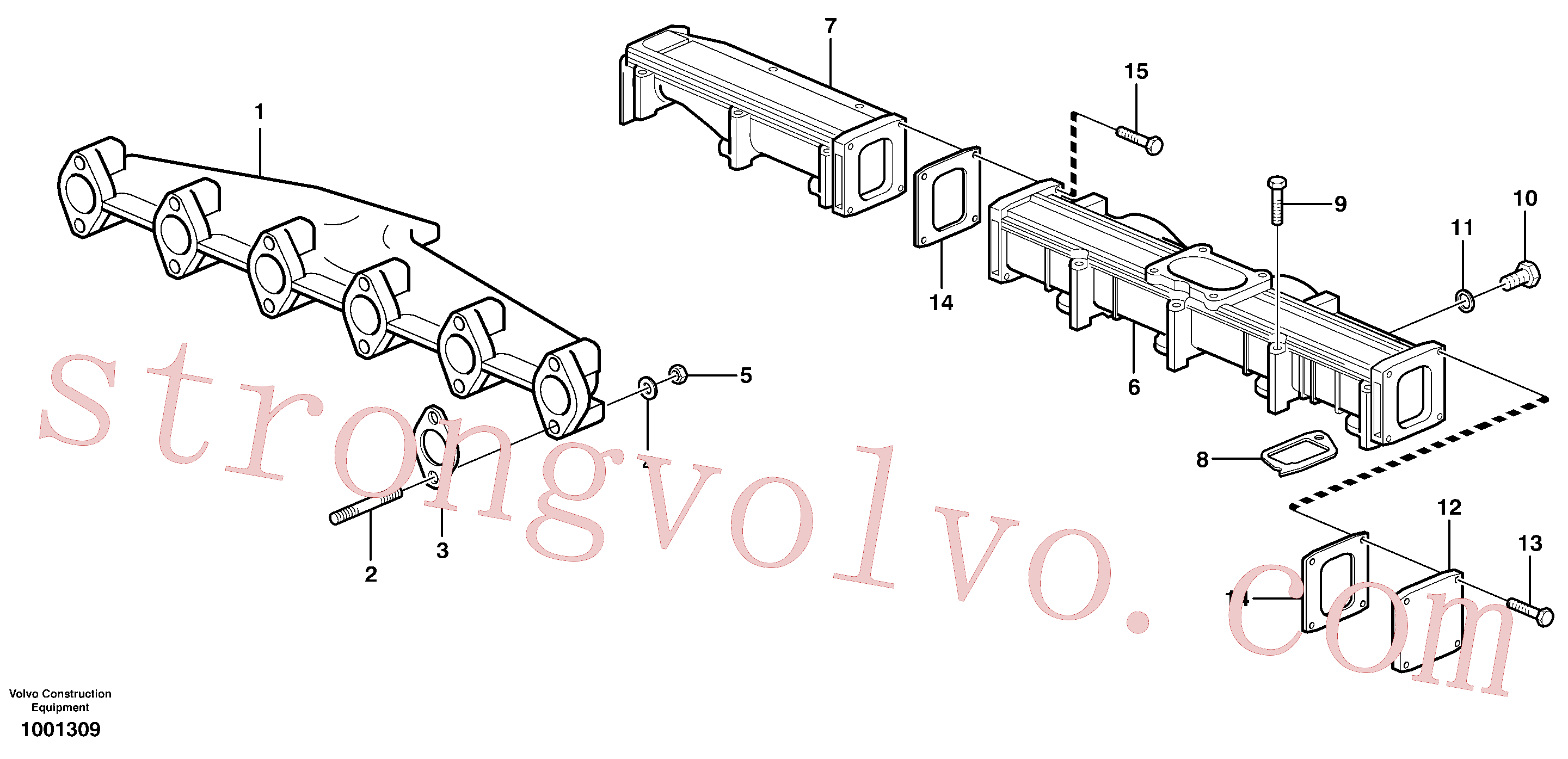 Volvo Montagem RM96702766 Parafuso sextavado Acessórios