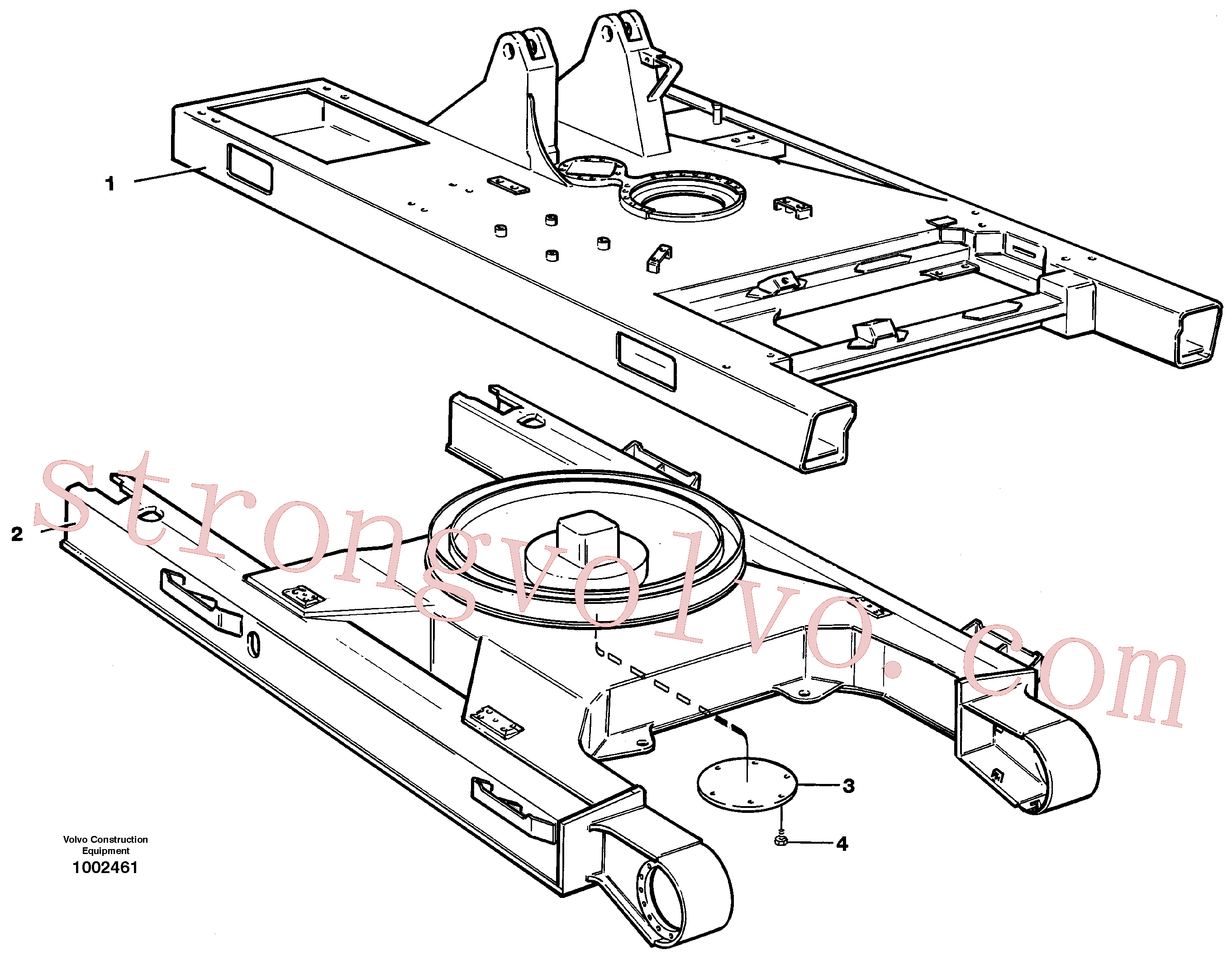VOE955363 Volvo Quadro(1002461 Montagem)