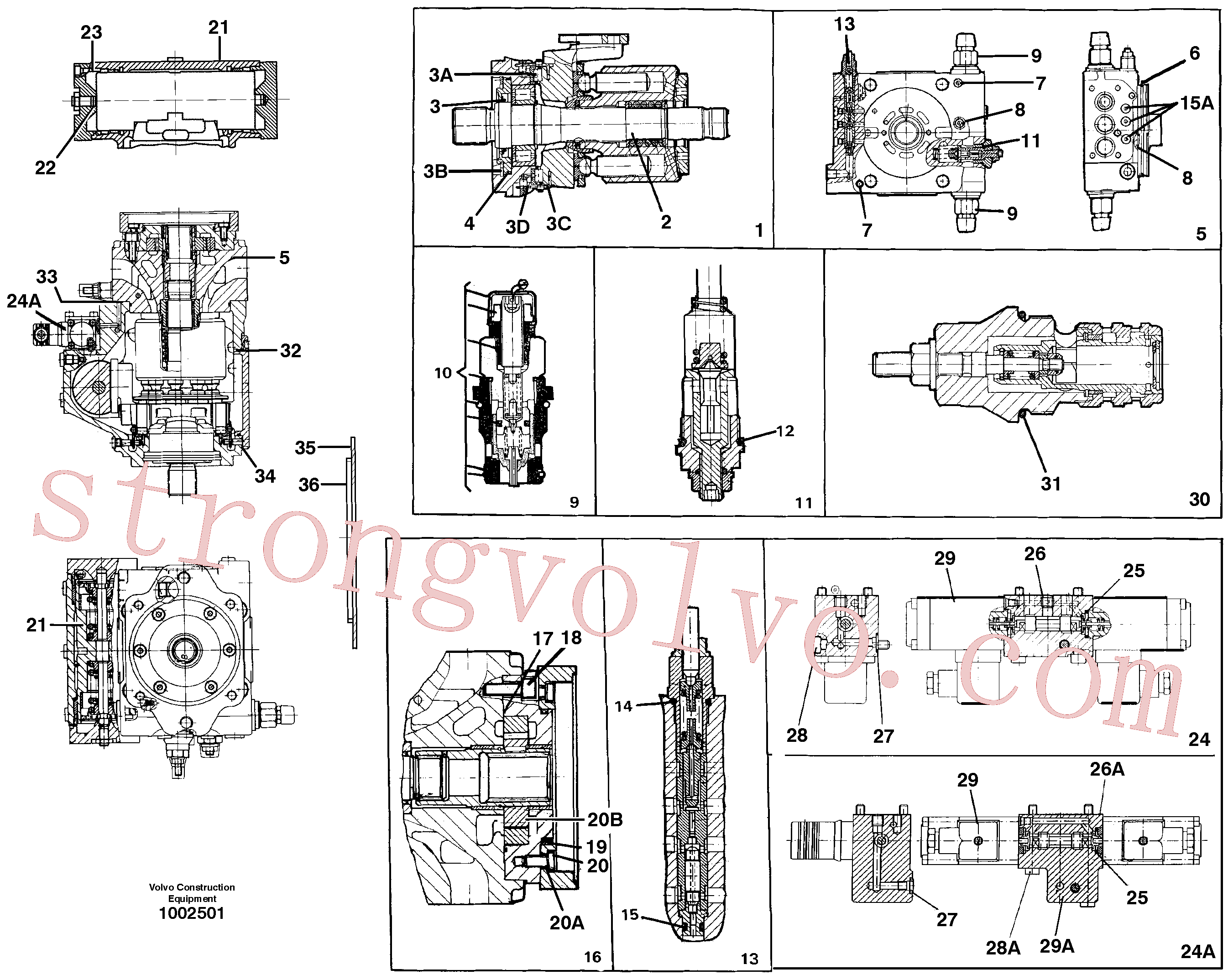 VOE11997656 Volvo Bomba(1002501 Montagem)