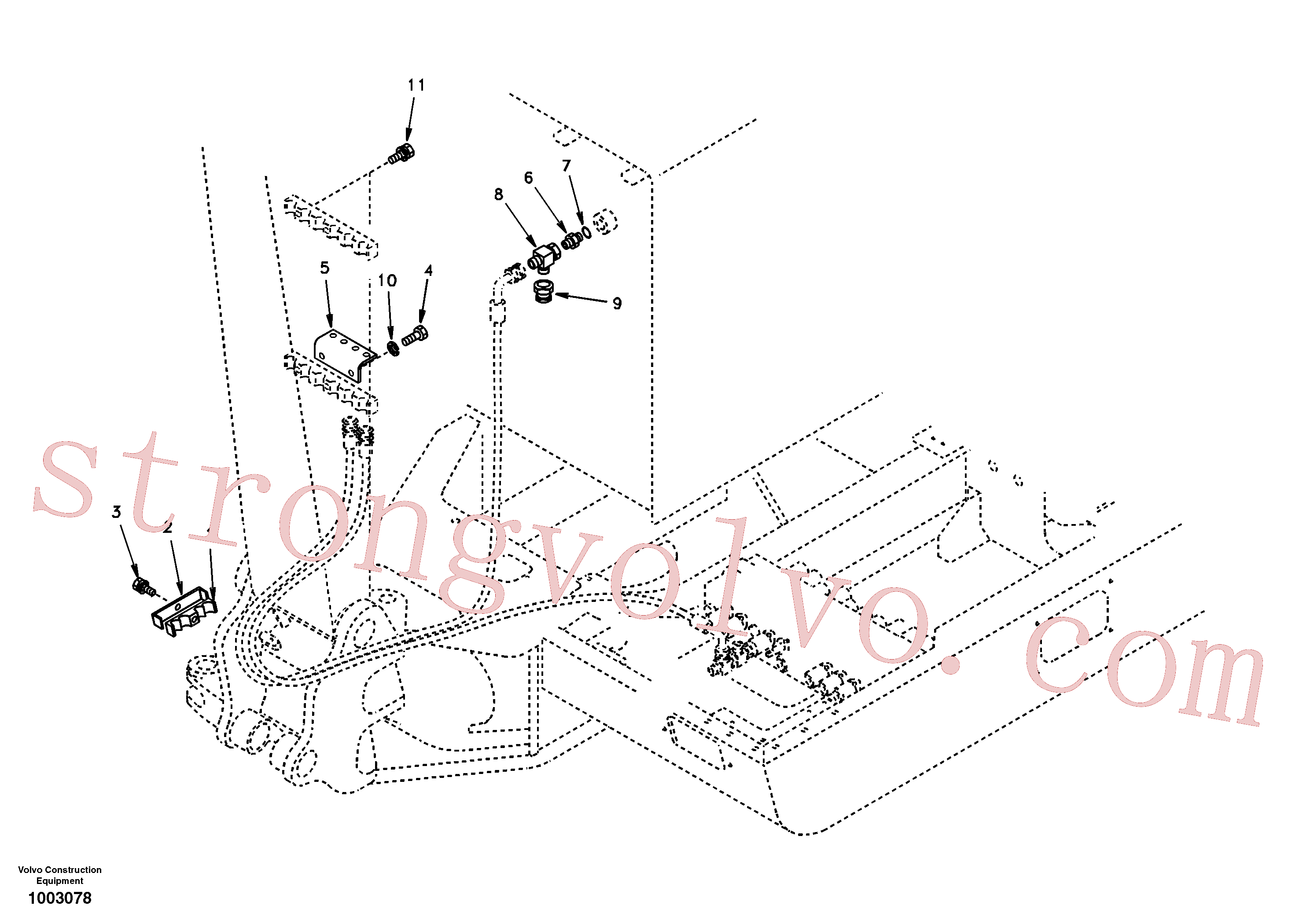 SA9041-21011 Volvo(1003078 Montagem)