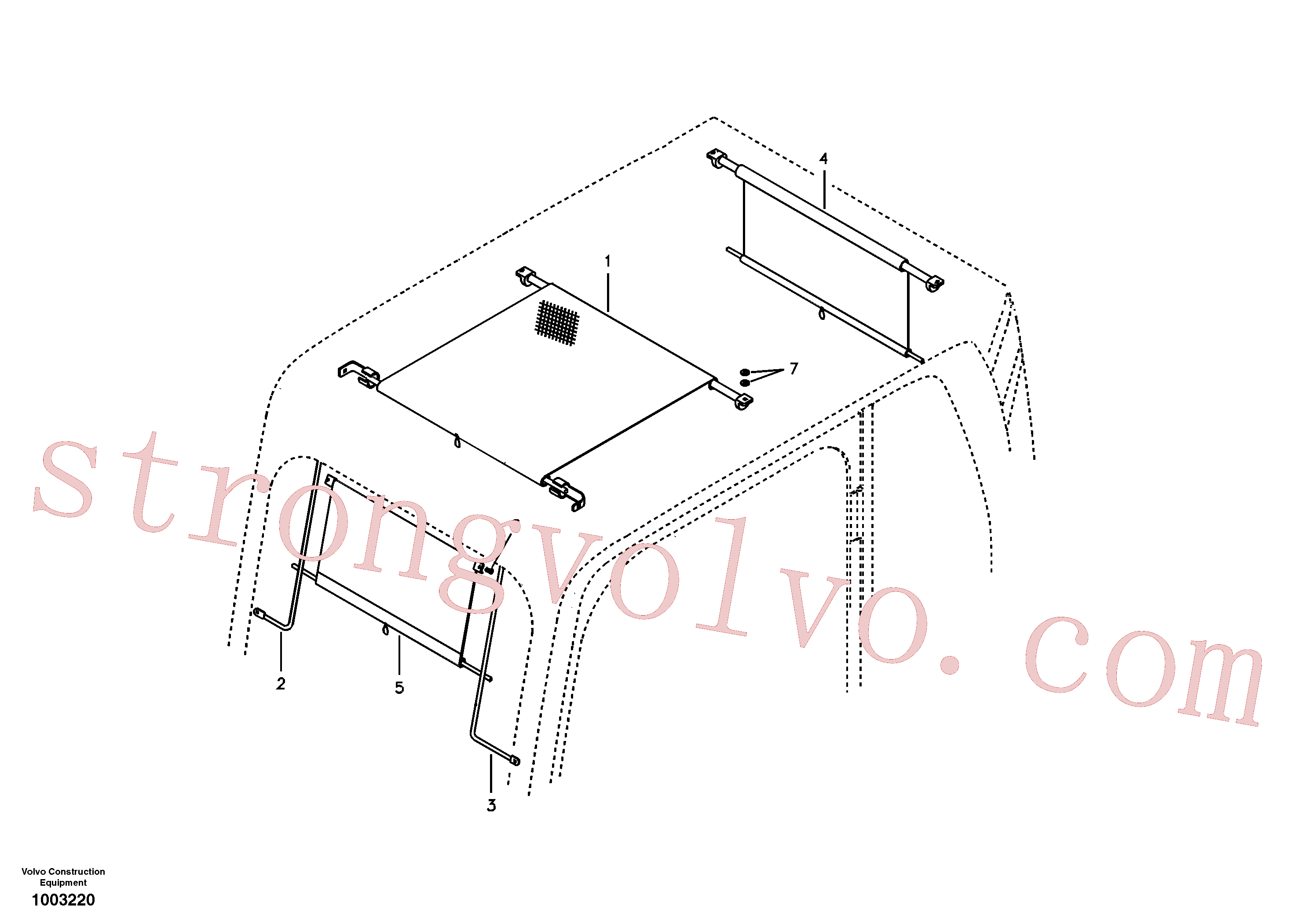 SA9021-10402 Parafuso phillips Inscreva-se para Volvo Acessórios para escavadeira