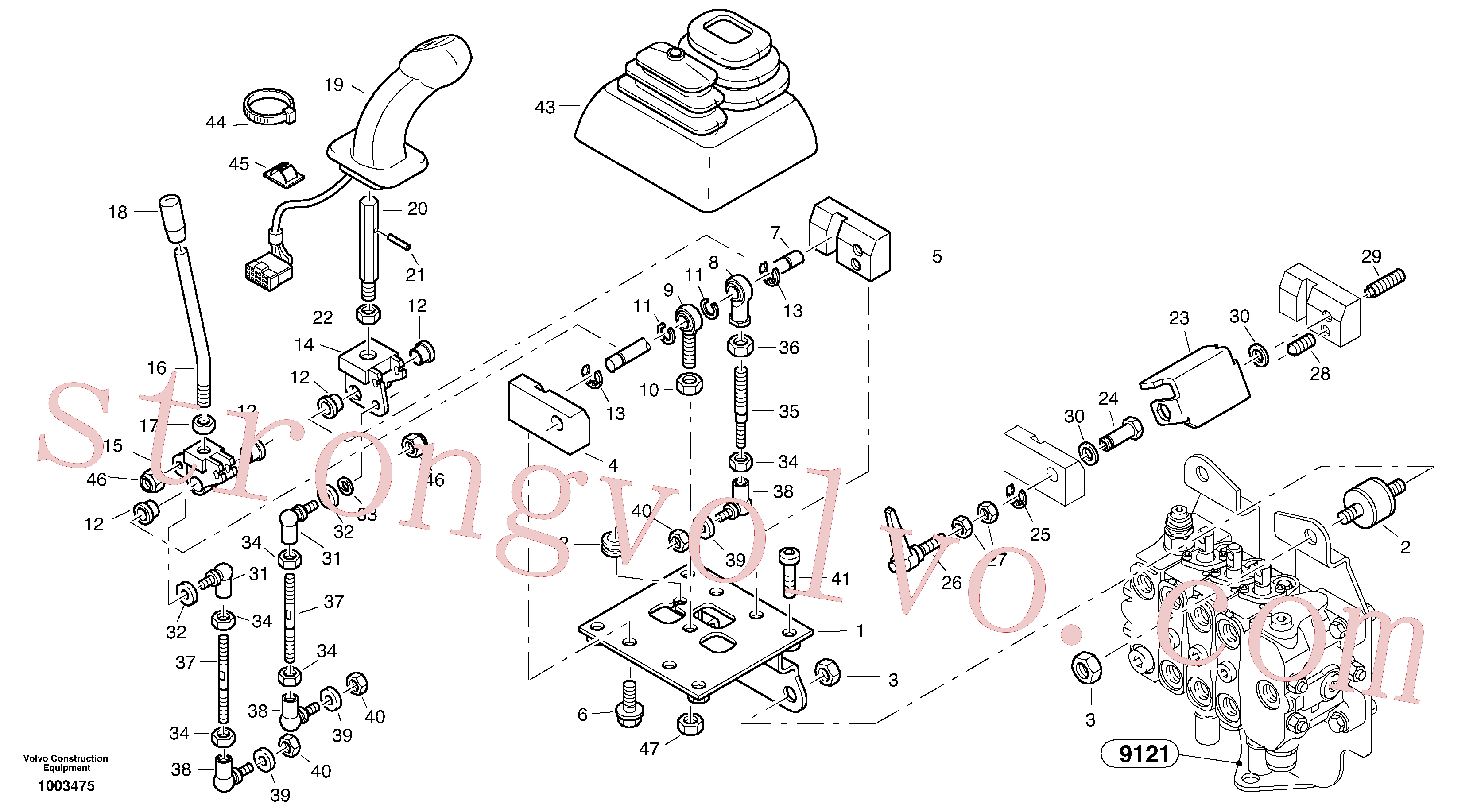 China Made VOE966238 Anel retentor Volvo Acessórios para escavadeira