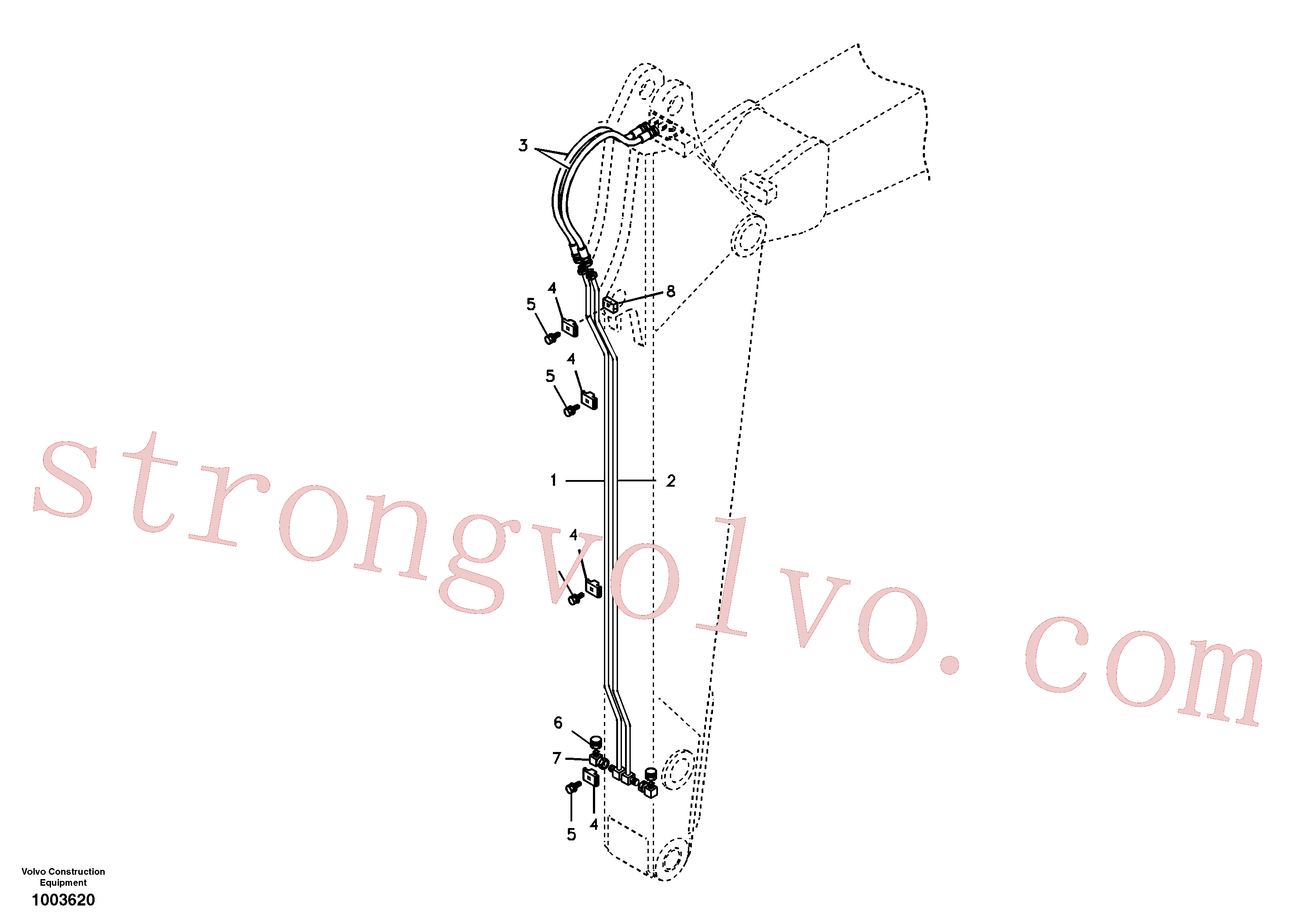 Volvo Montagem SA9451-04715 Eternity/2 Acessórios