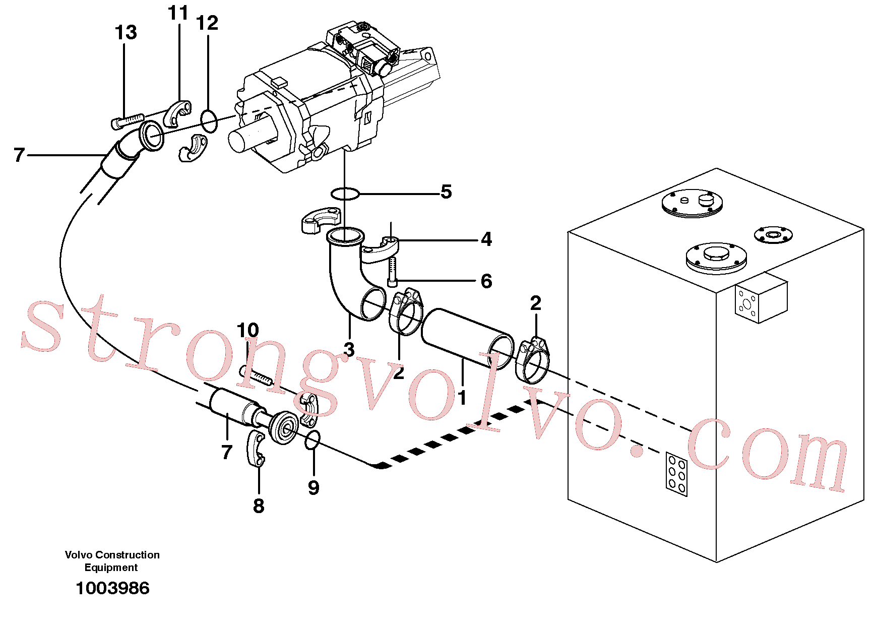 VOE14377700 Volvo(1003986 Montagem)