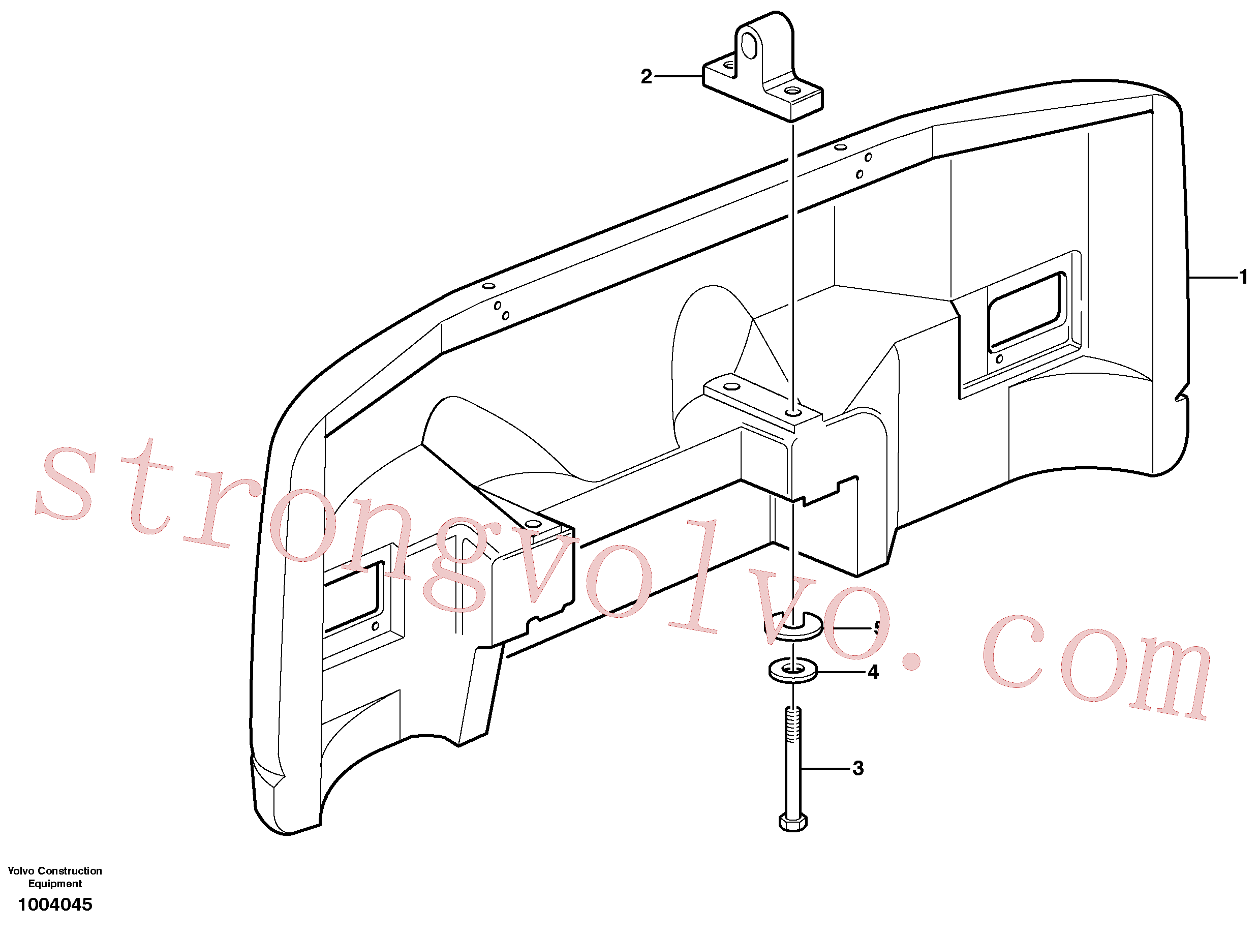 VOE14376982 Volvo Contrapesos(1004045 Montagem)