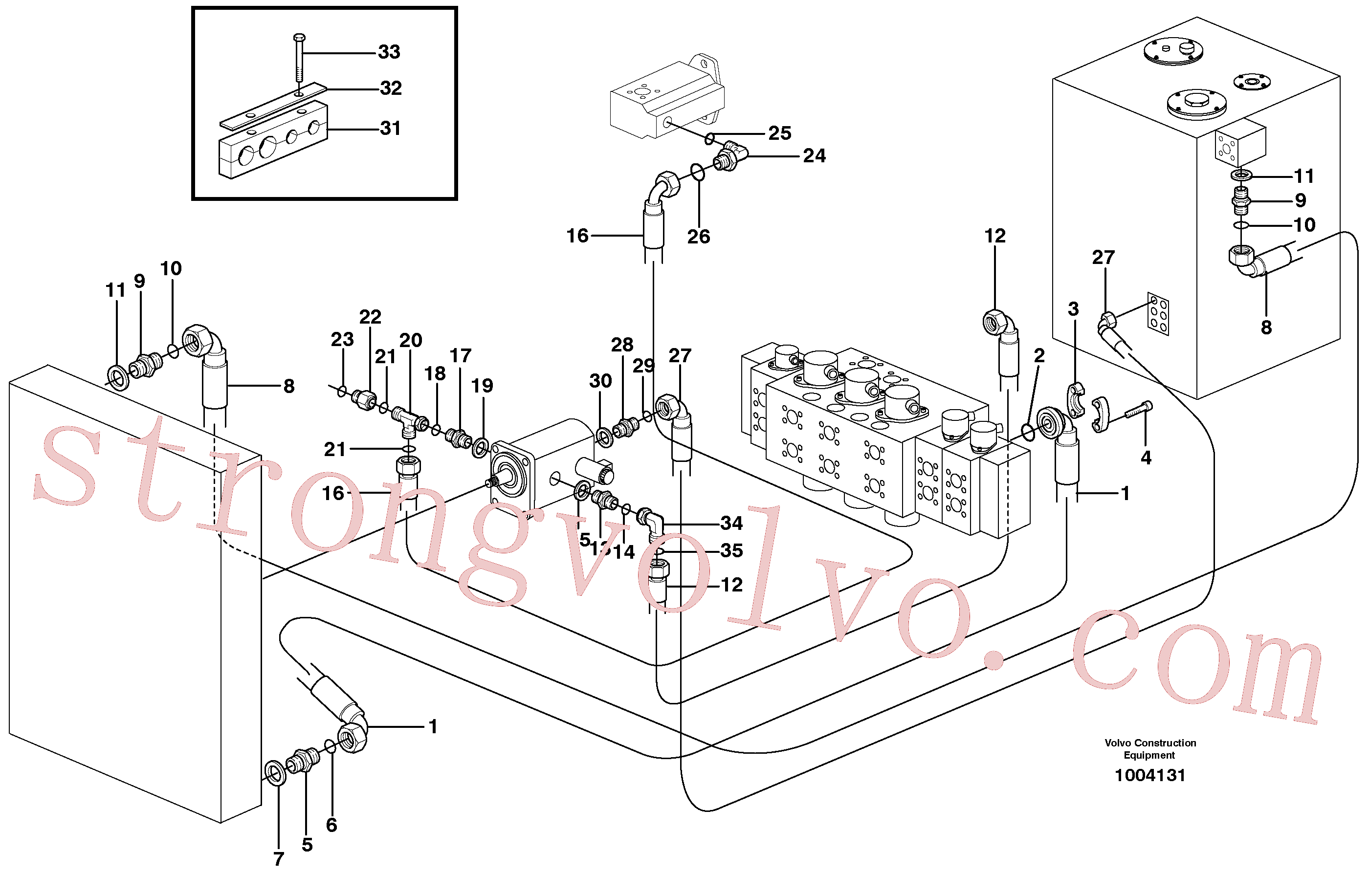 PJ5600205 Volvo(1004131 Montagem)