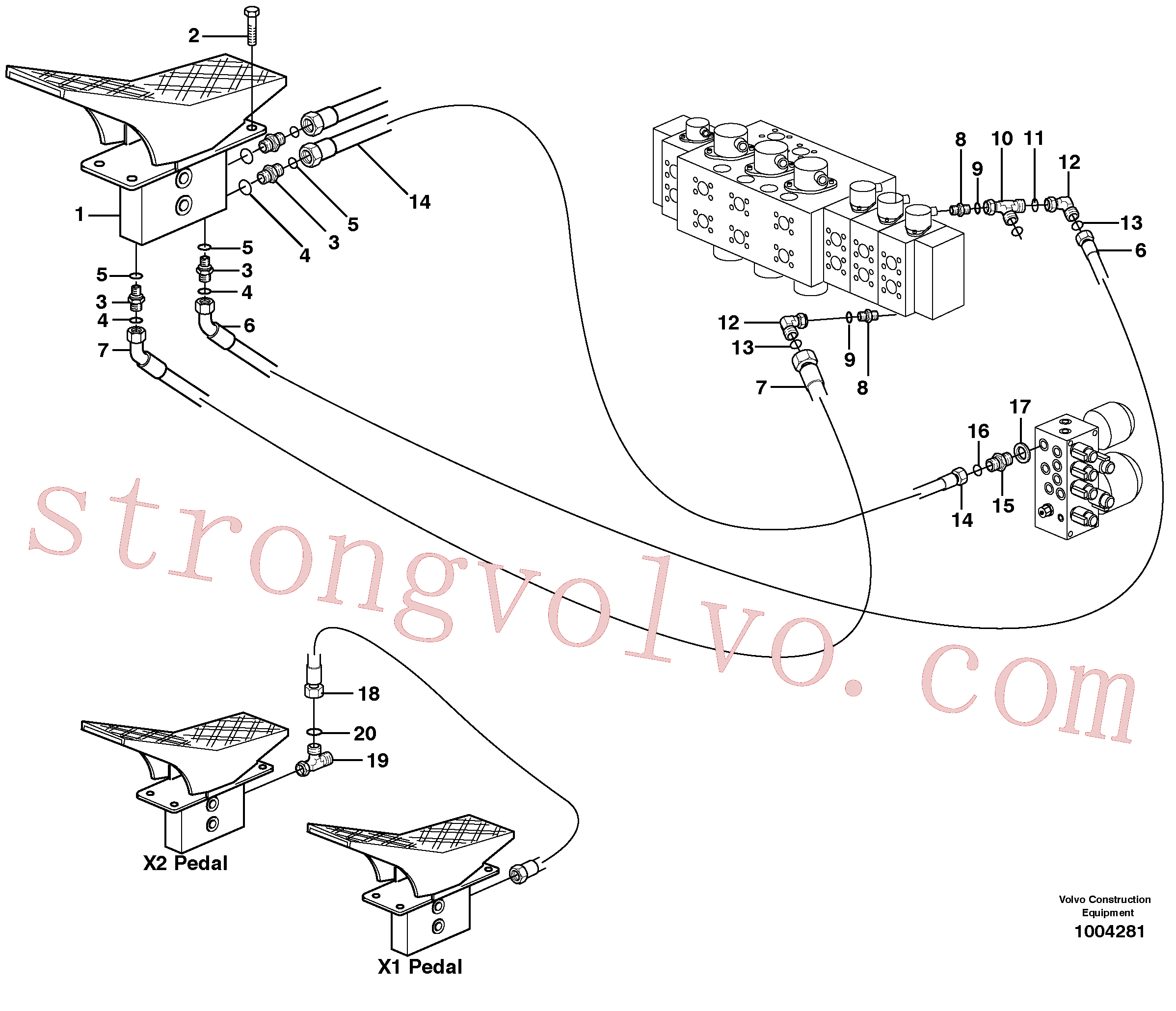 VOE14347095 Volvo(1004281 Montagem)