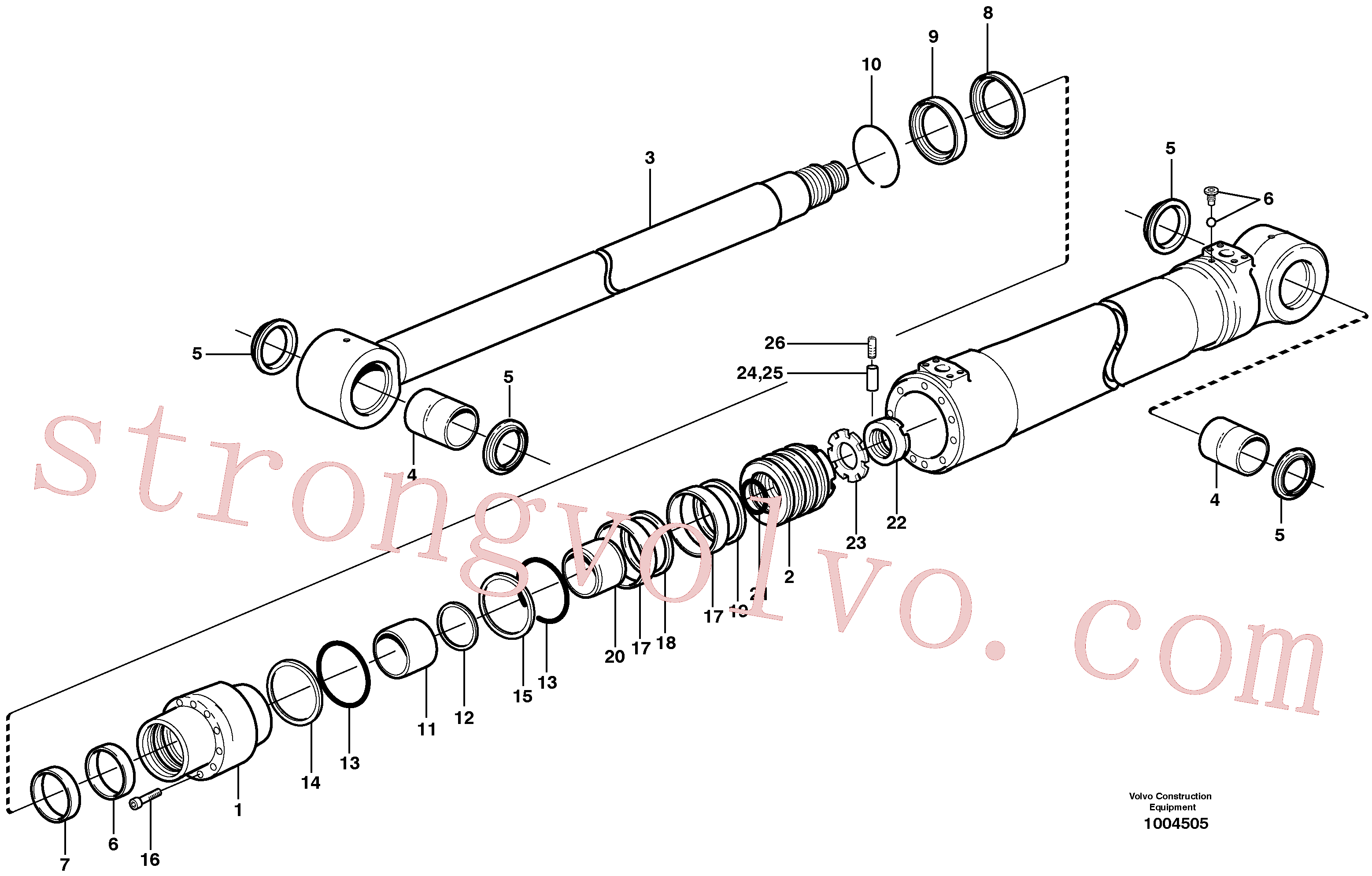 SA9566-11100 Volvo(1004505 Montagem)