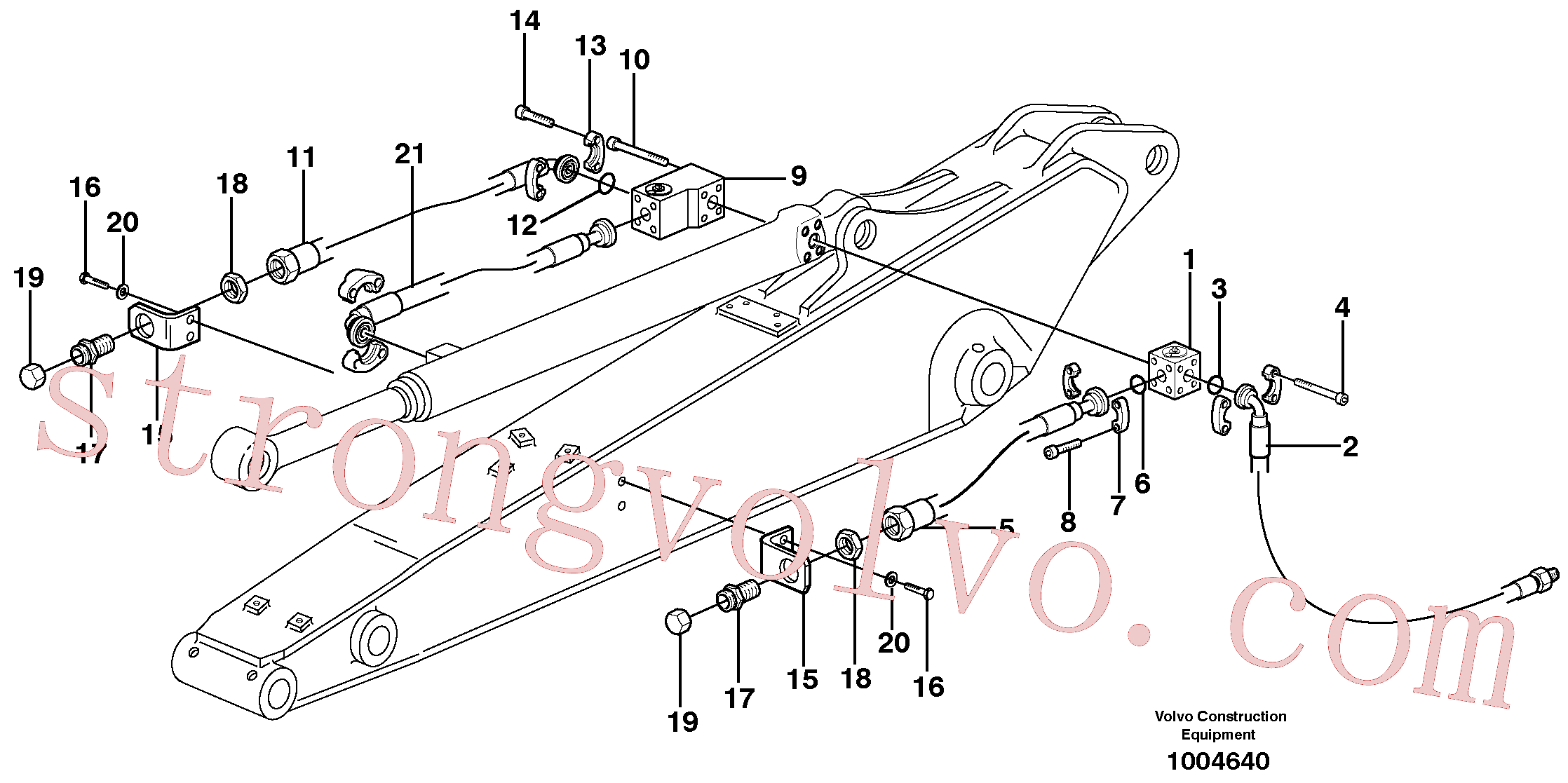 Volvo Montagem VOE14372273 Xtraflex/6000 Acessórios
