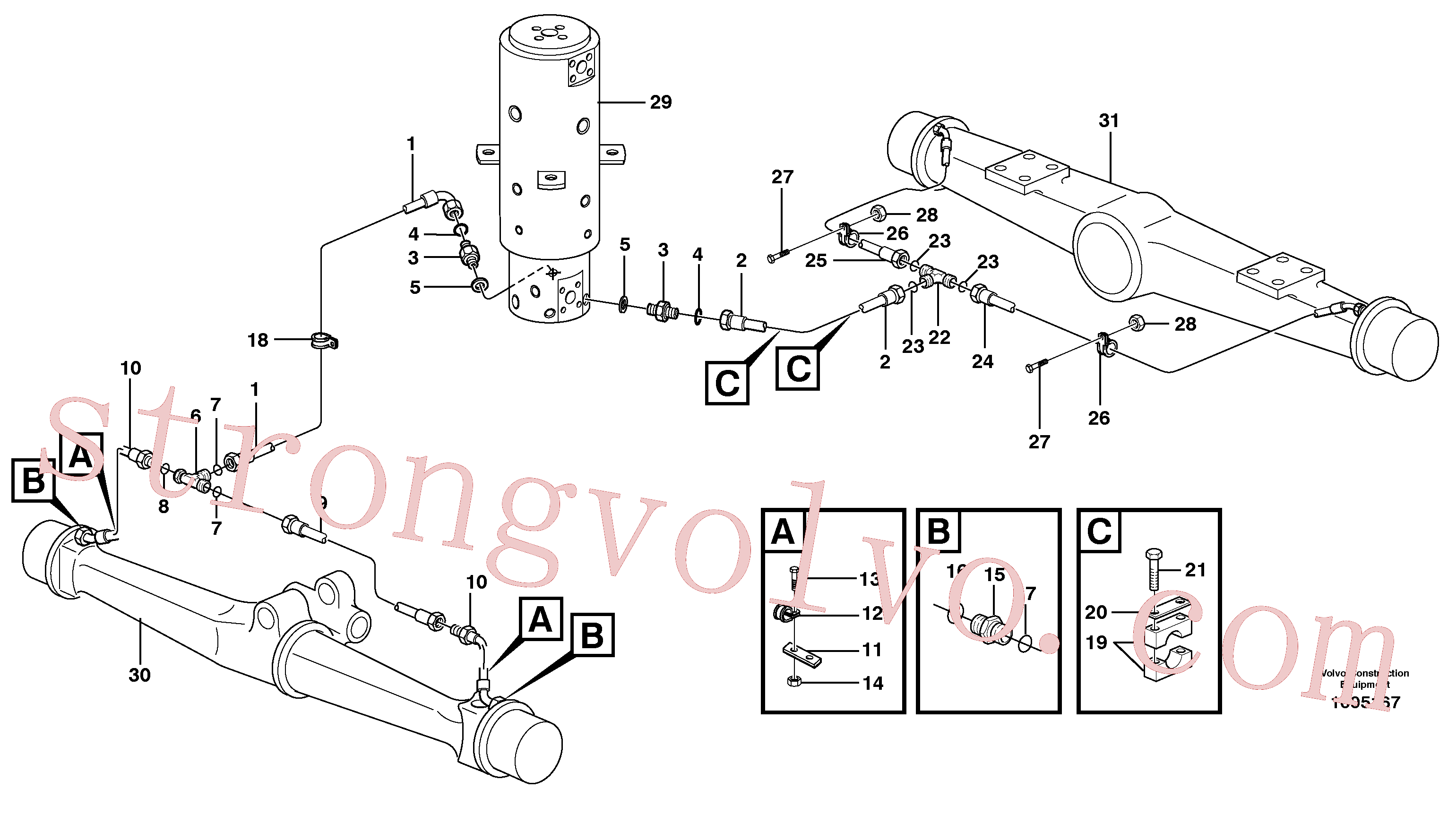 VOE13933878 Volvo(1005167 Montagem)