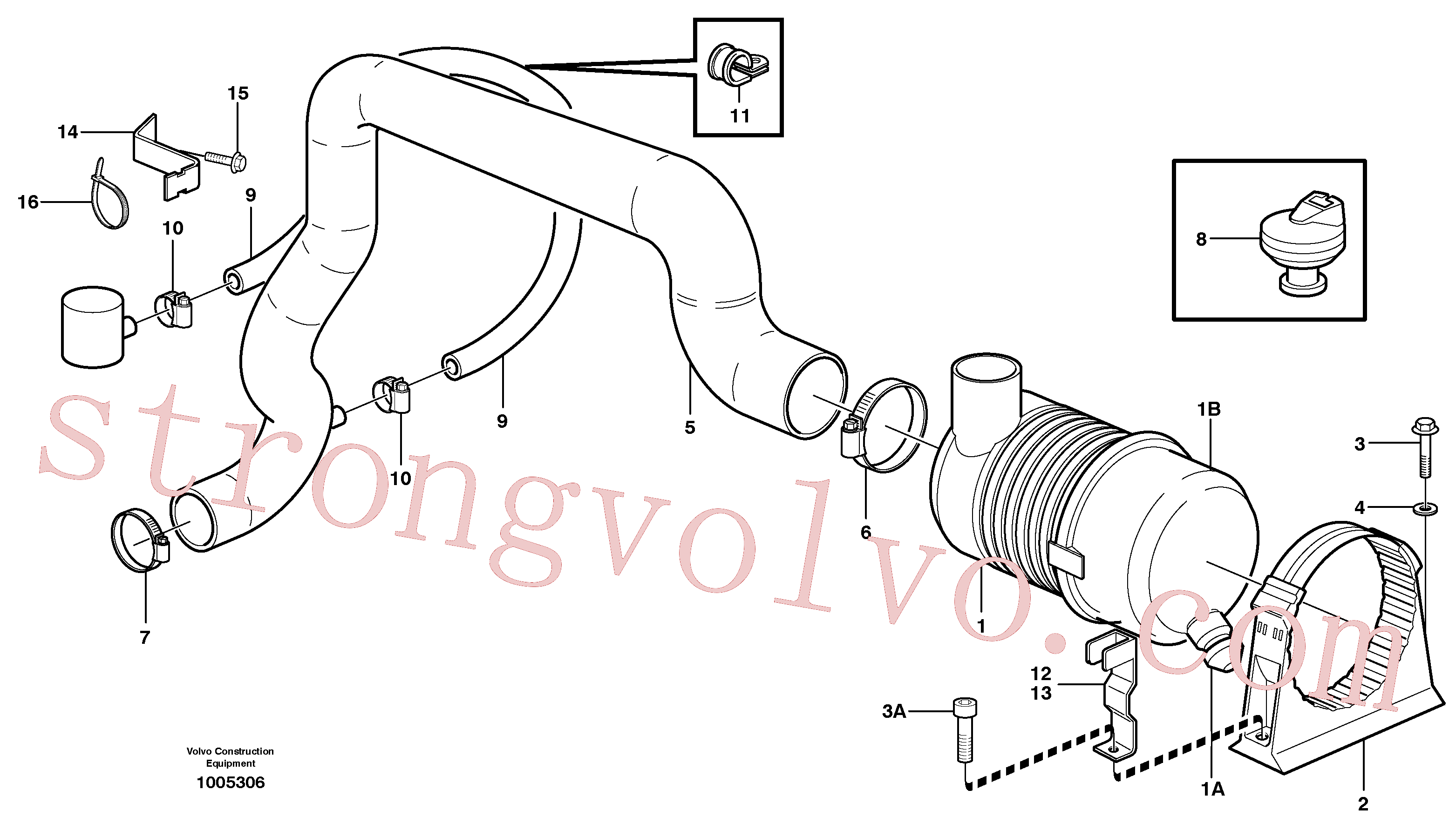 Volvo Montagem RM80607047 Safety filter Acessórios