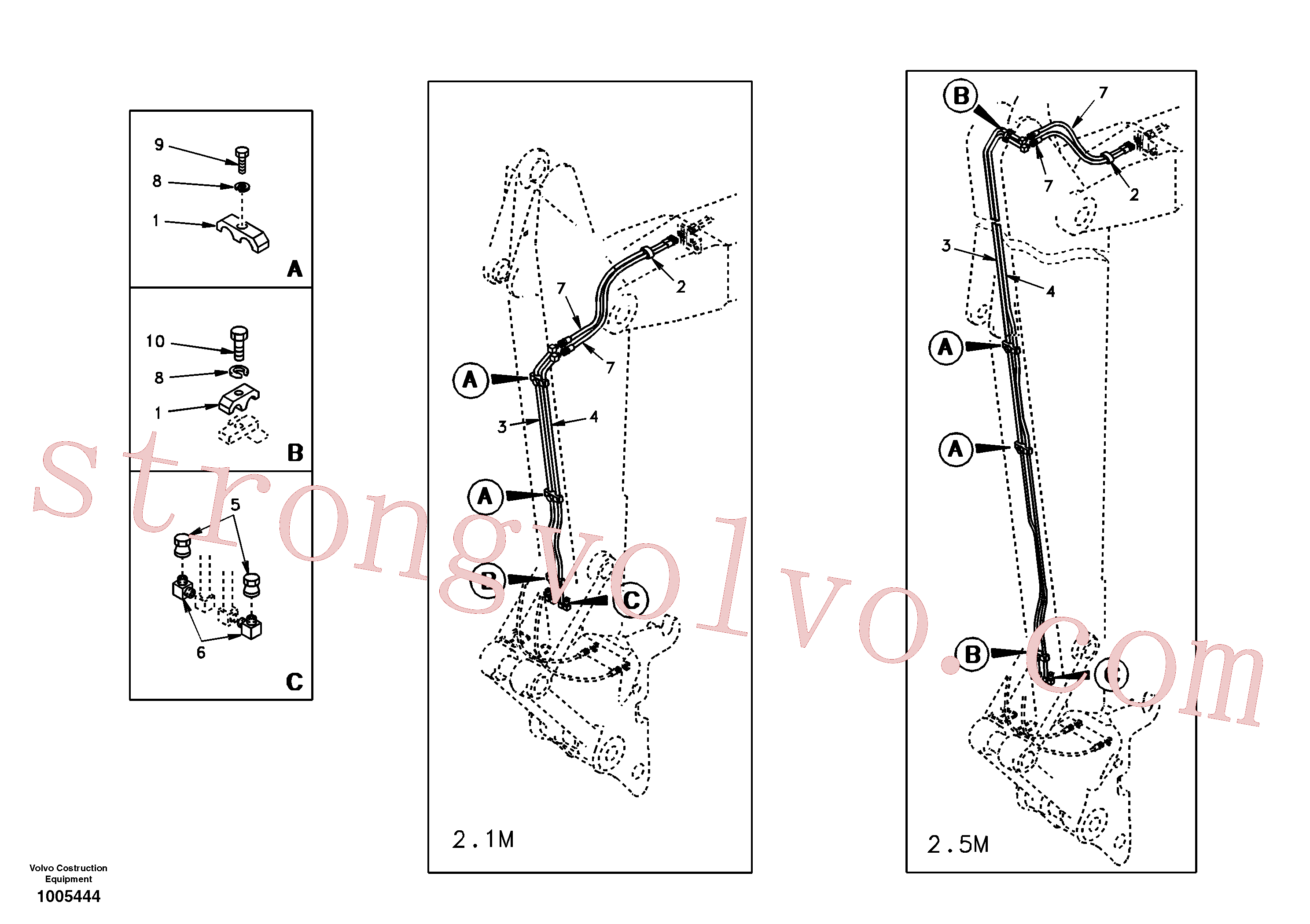 SA9411-95190 Volvo(1005444 Montagem)