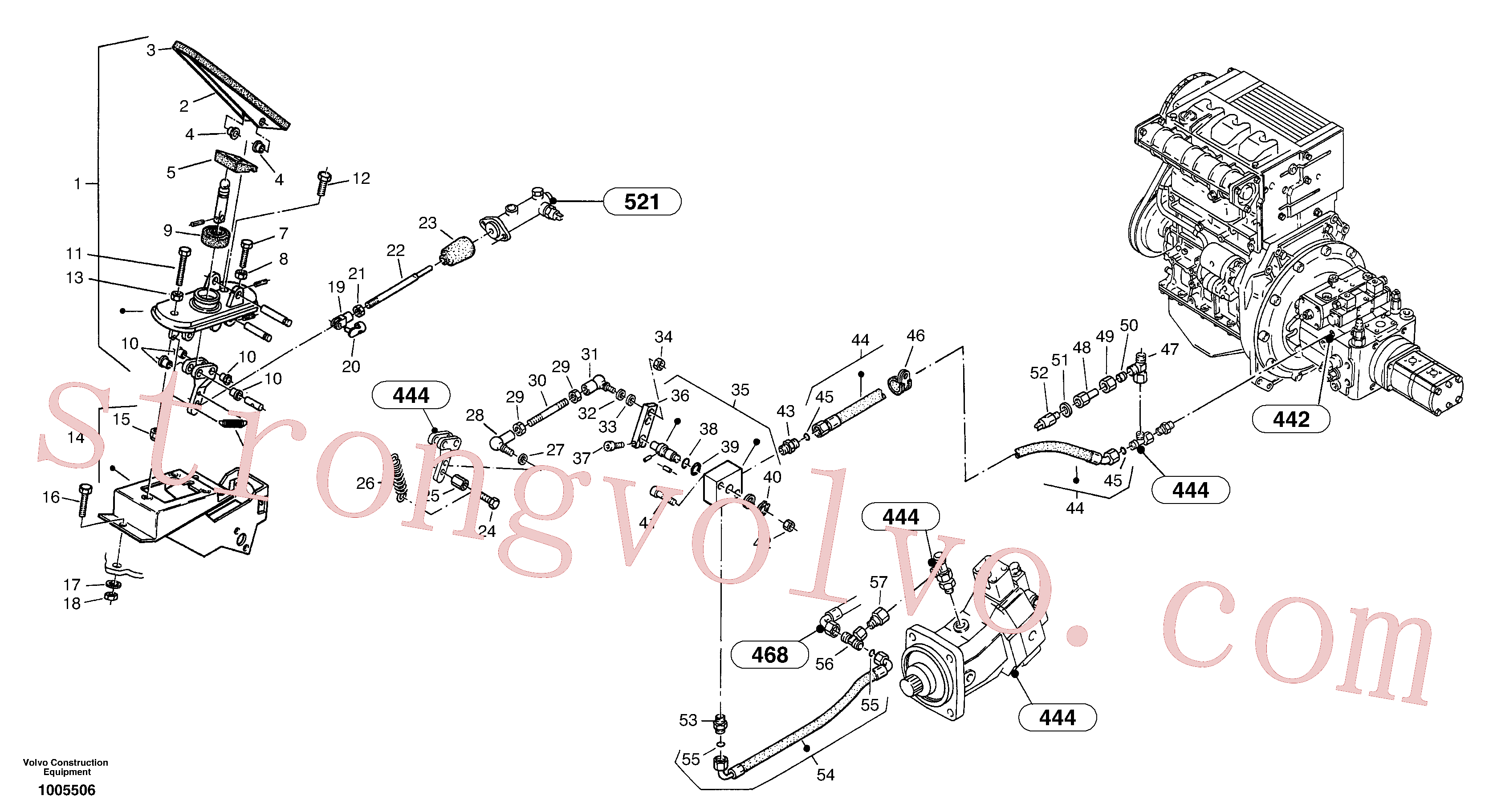 Volvo Montagem ZM2265870 Anel-o Acessórios