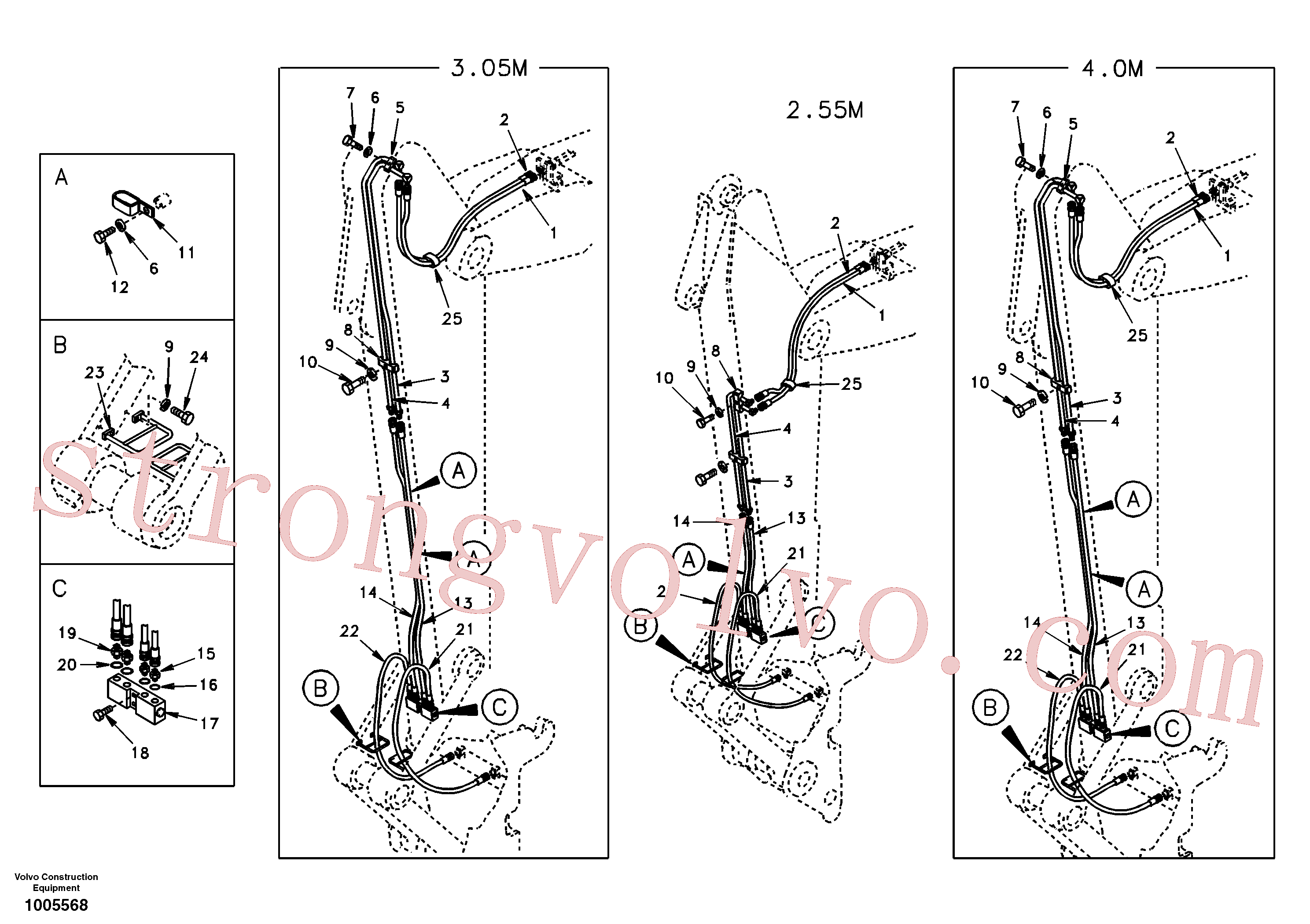 SA9459-05260 Volvo(1005568 Montagem)