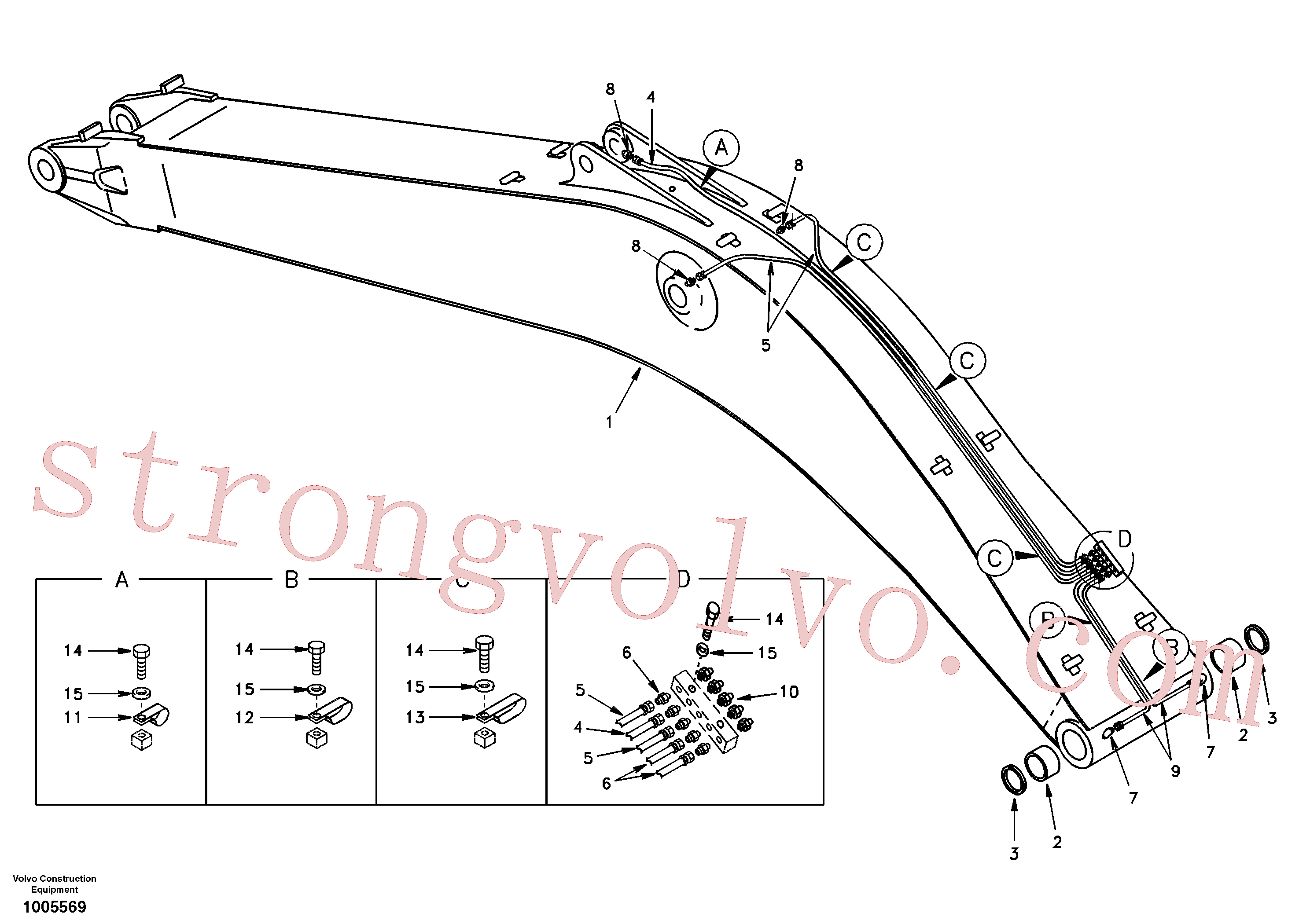 SA9482-02165 Volvo(1005569 Montagem)