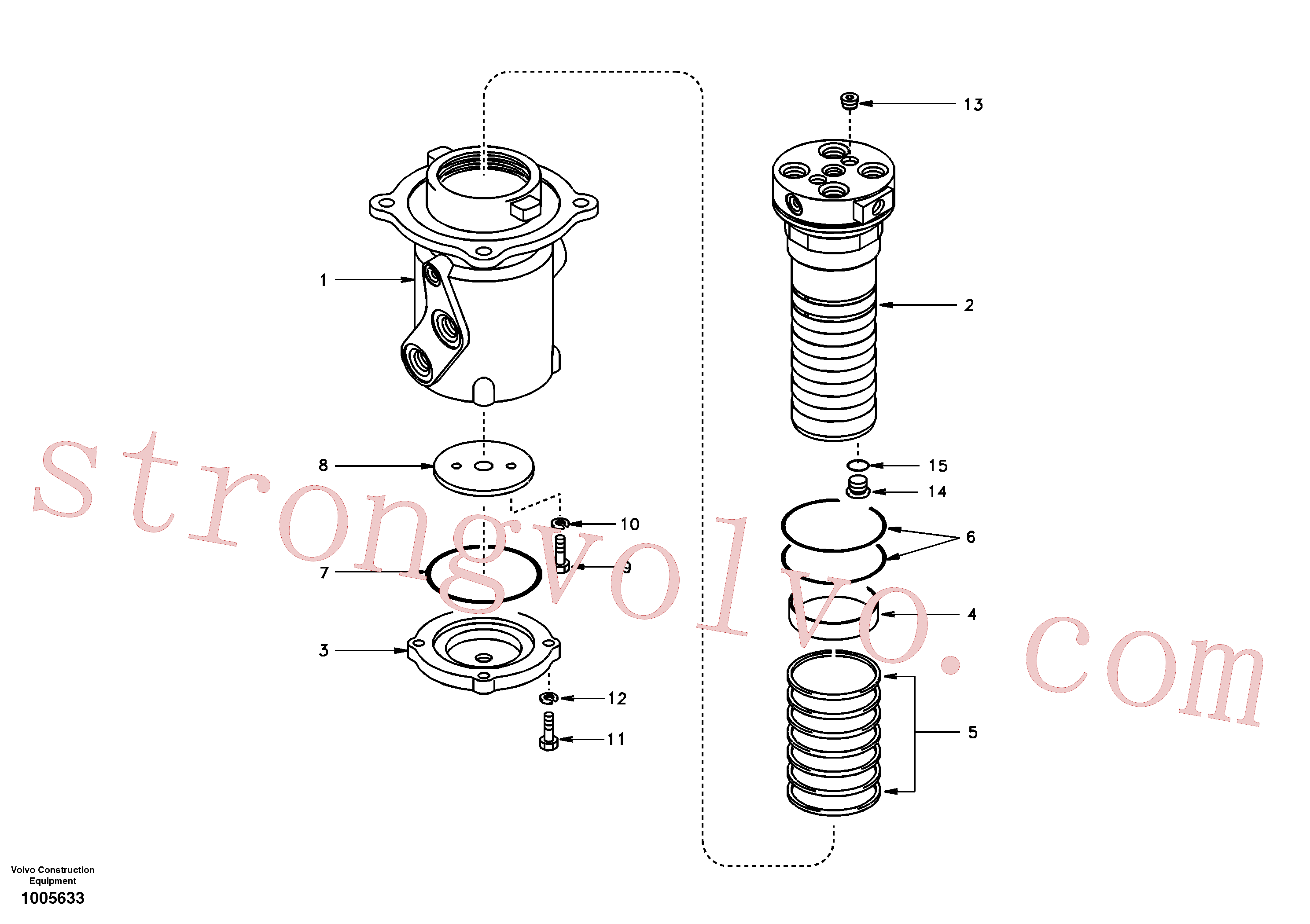 SA1146-00112 Volvo Rótula(1005633 Montagem)