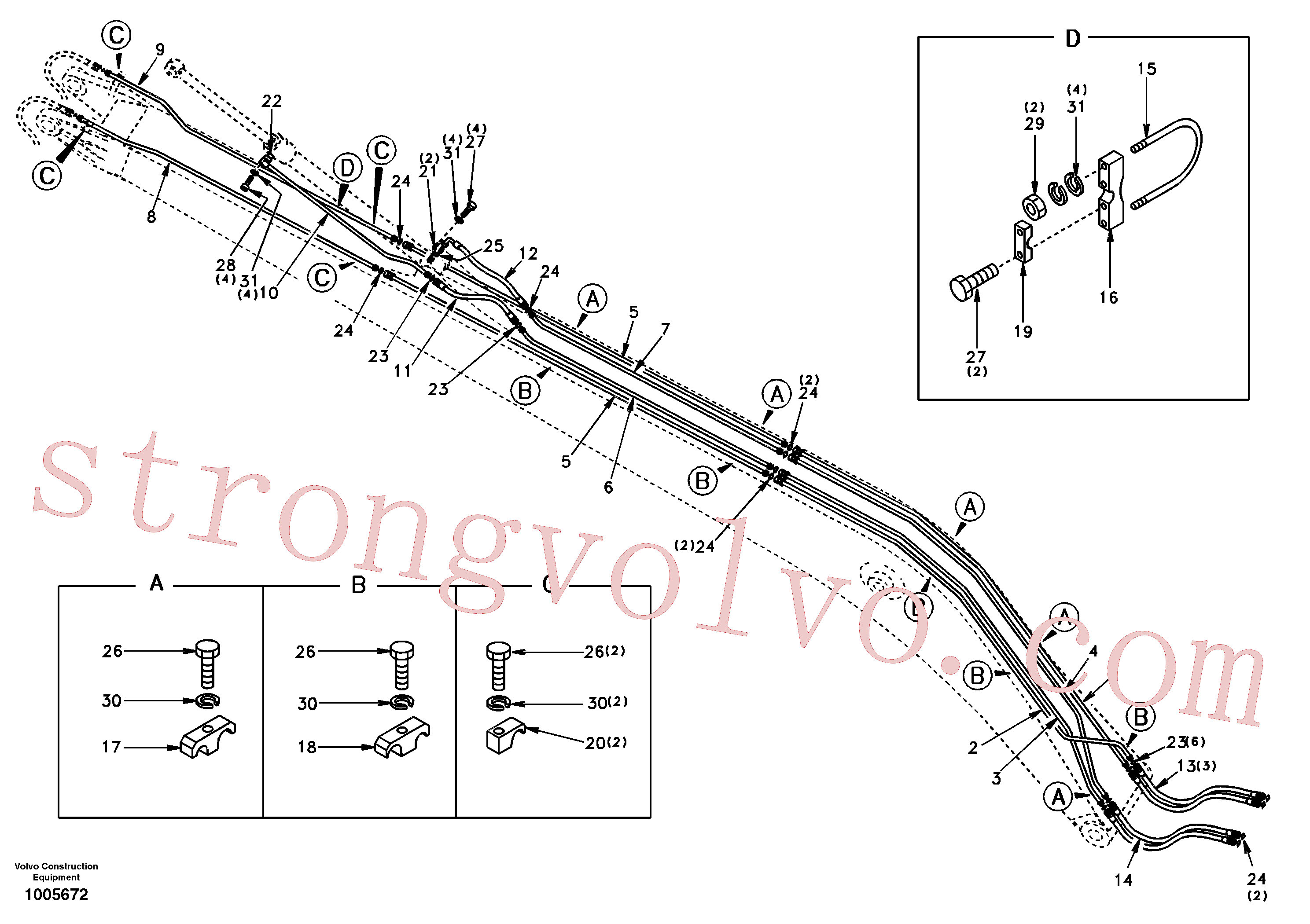 SA1174-00112 Volvo(1005672 Montagem)