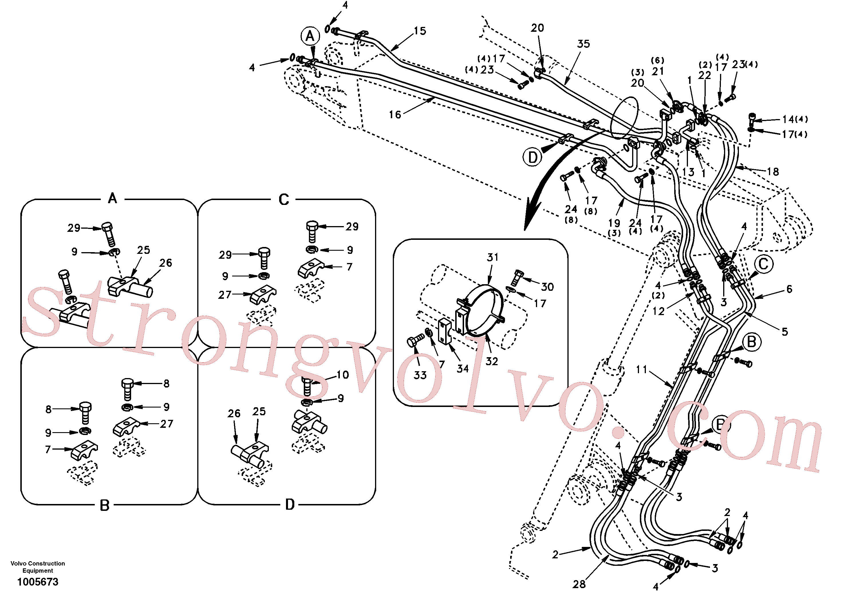 SA9406-06623 Volvo(1005673 Montagem)