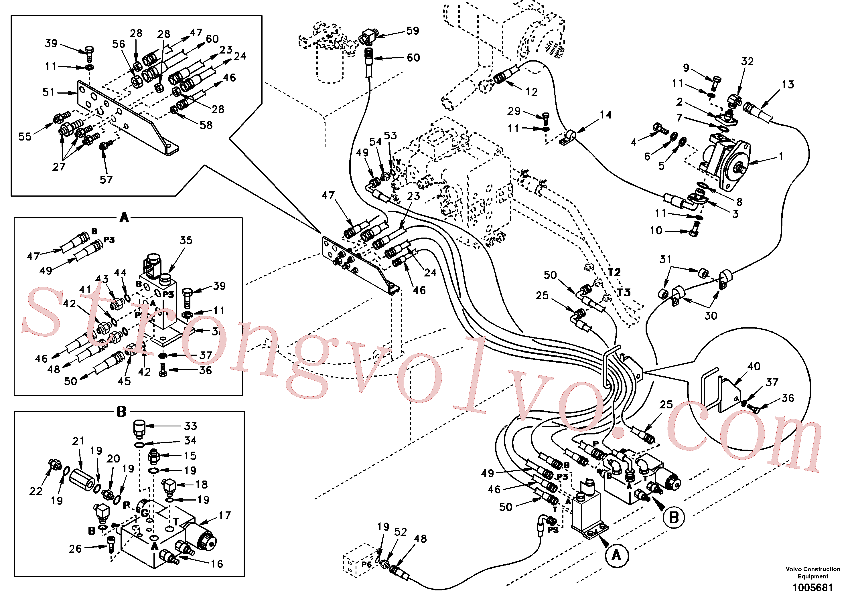 SA9016-21013 Volvo(1005681 Montagem)