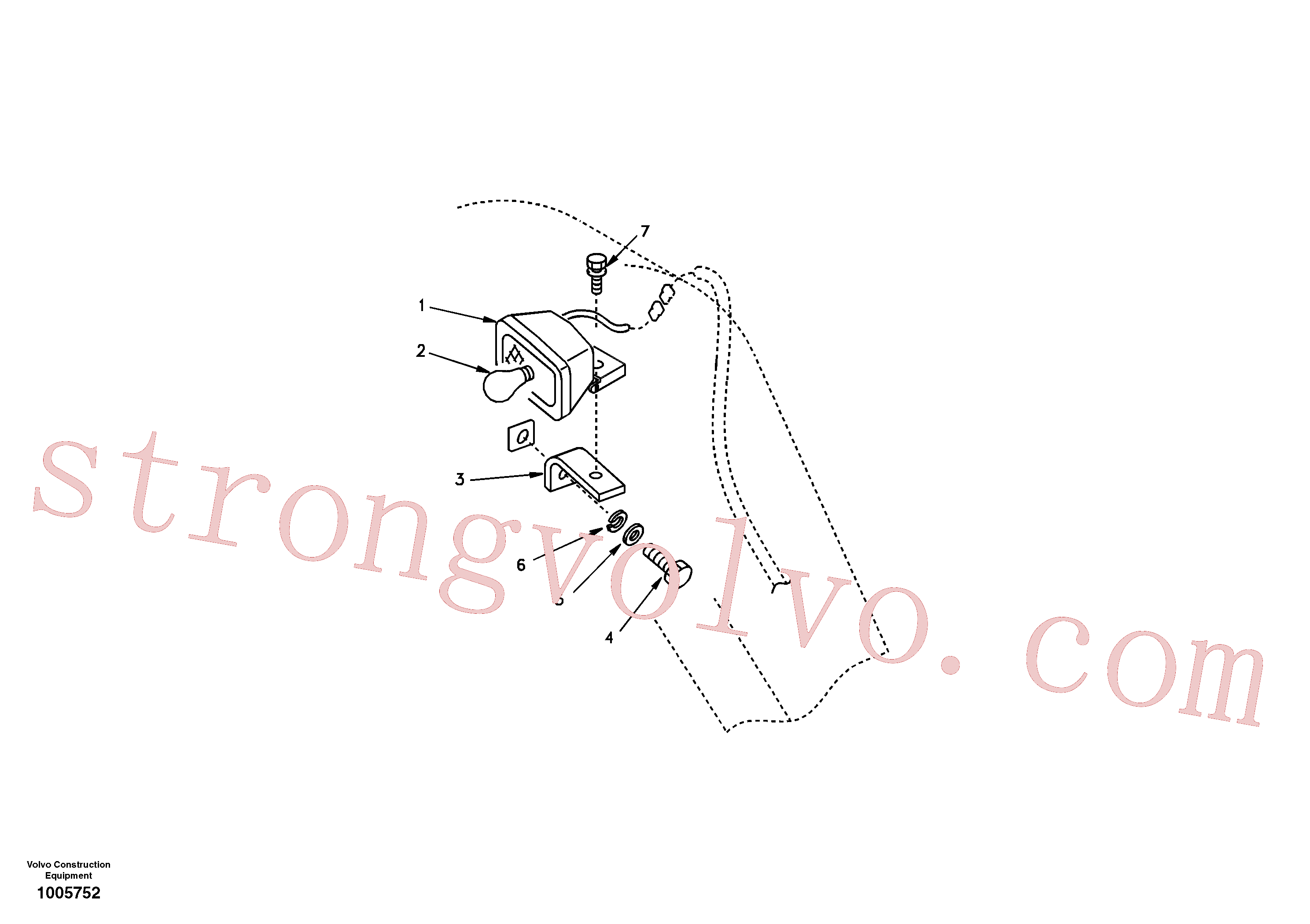 Atacado SA9041-11008 Parafuso Volvo escavadeira