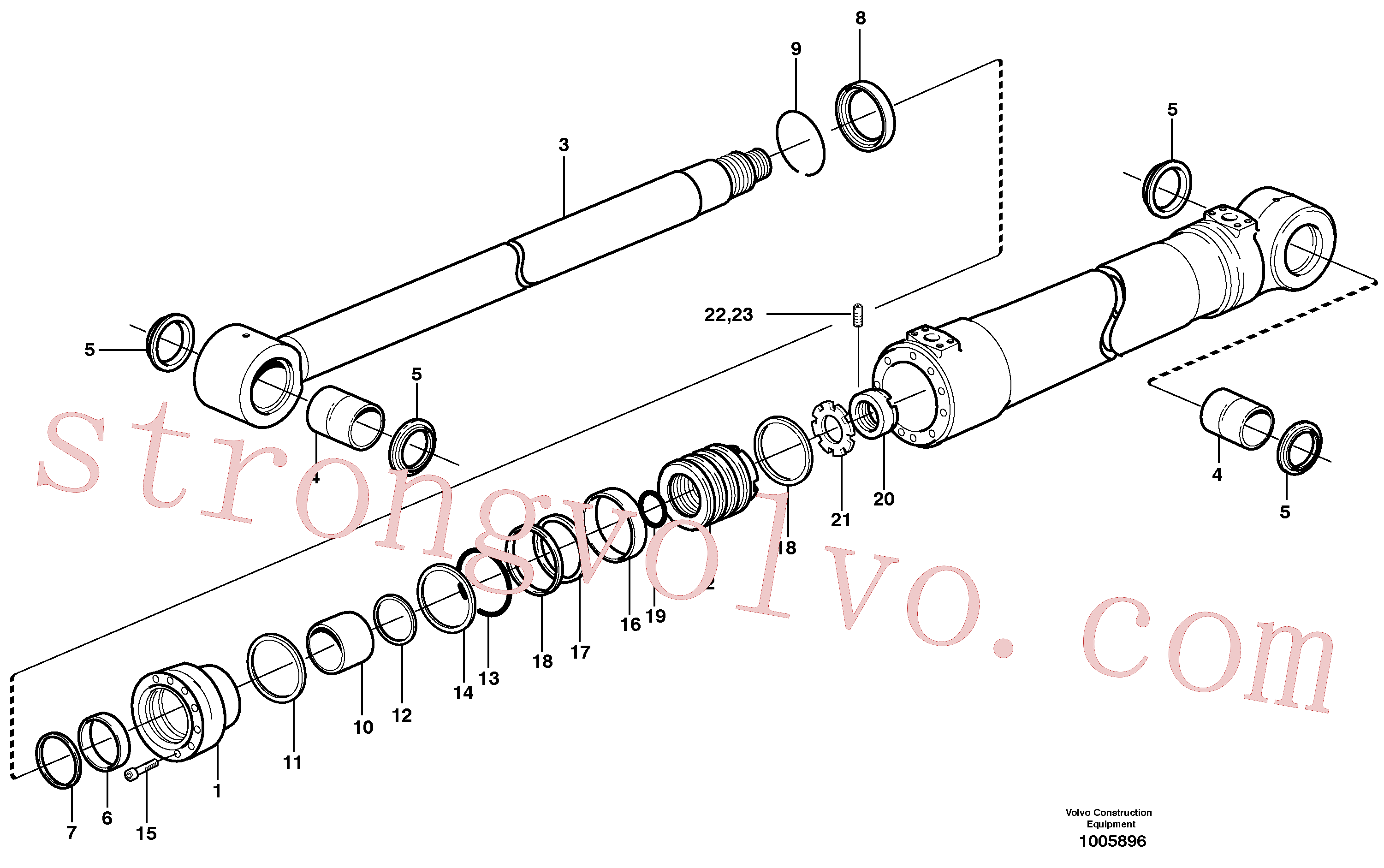 VOE14567634 Volvo(1005896 Montagem)