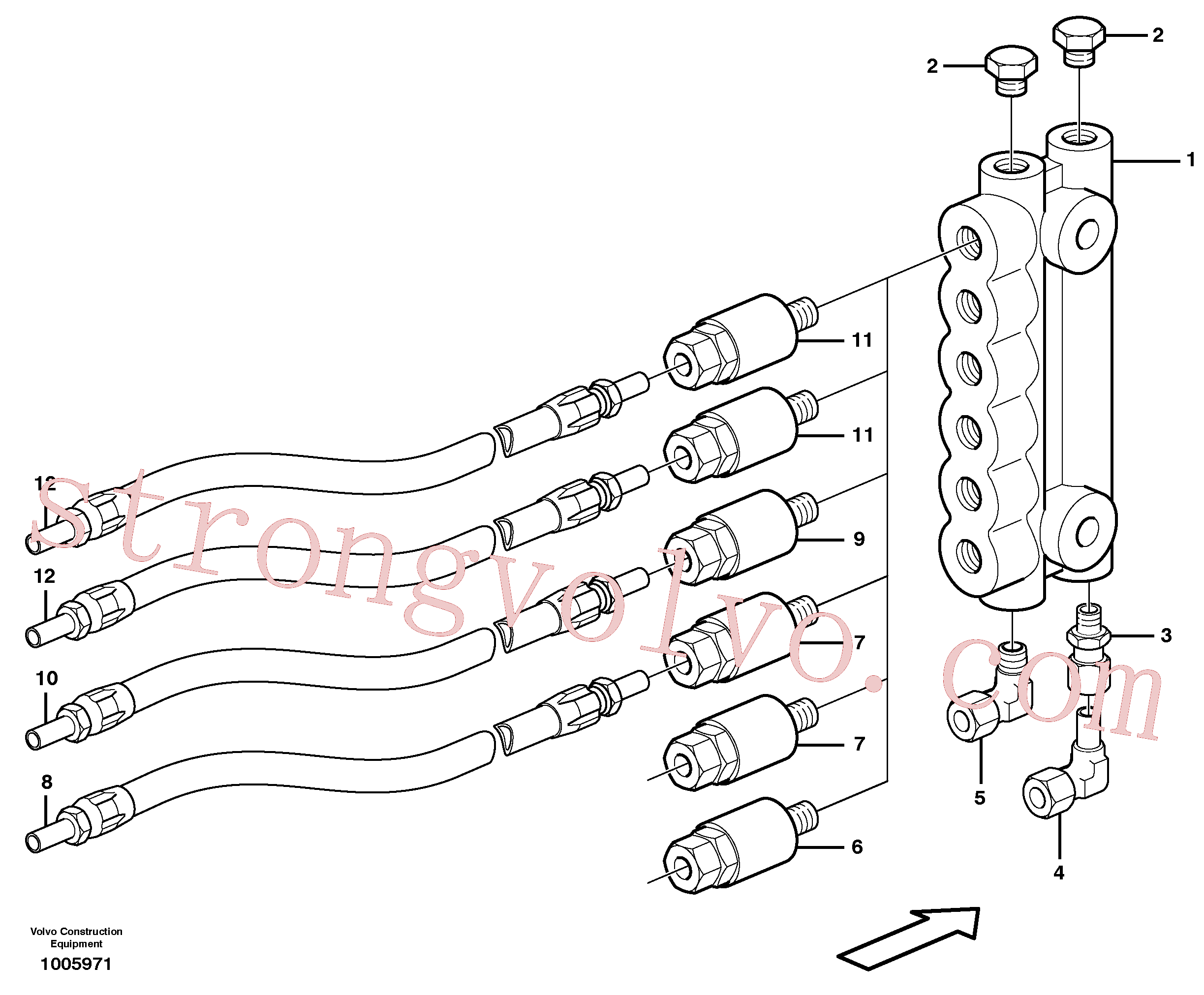 VOE11704712 Volvo(1005971 Montagem)