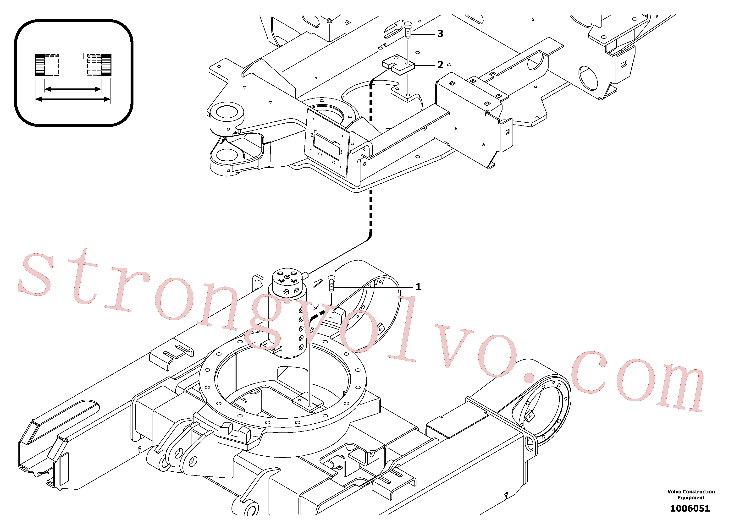 PJ3340269 Volvo Equipamento da junta articulada / rasto variável(1006051 Montagem)