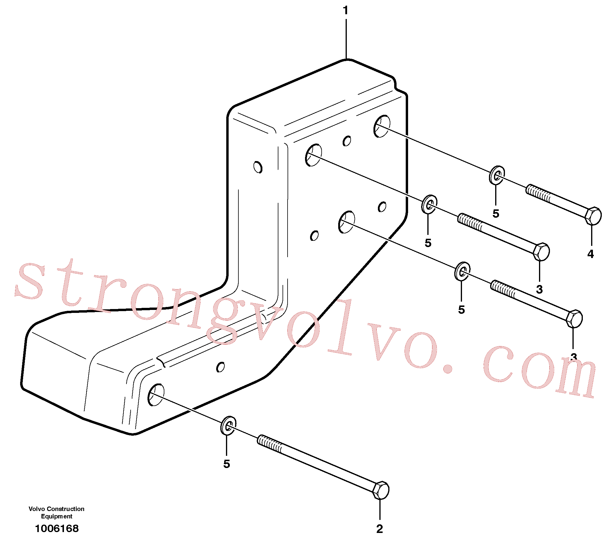 VOE13974302 Volvo Contrapeso(1006168 Montagem)