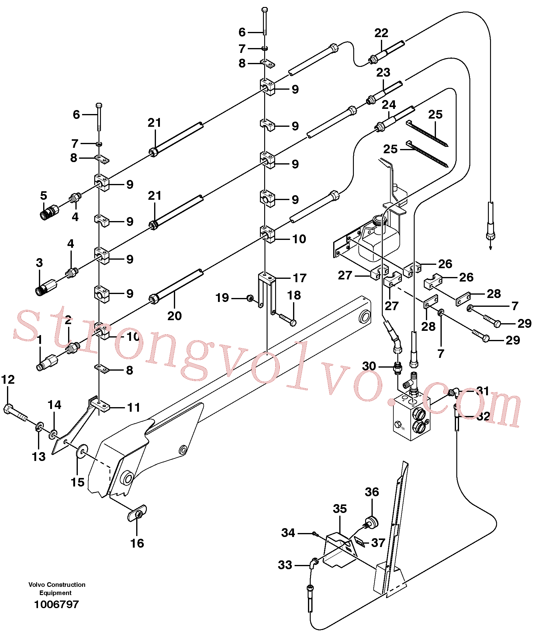 VOE11841755 Volvo(1006797 Montagem)