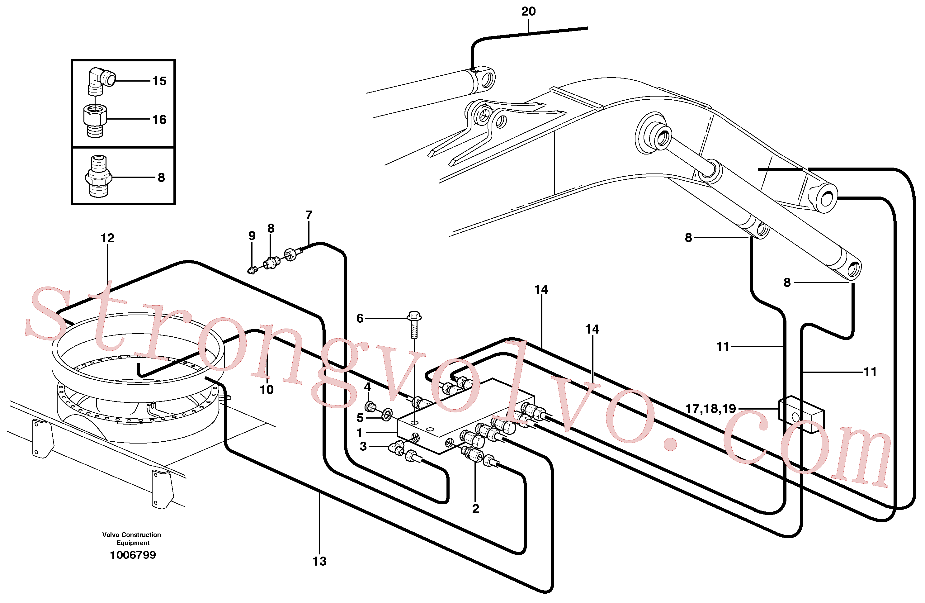 VOE11707453 Volvo(1006799 Montagem)