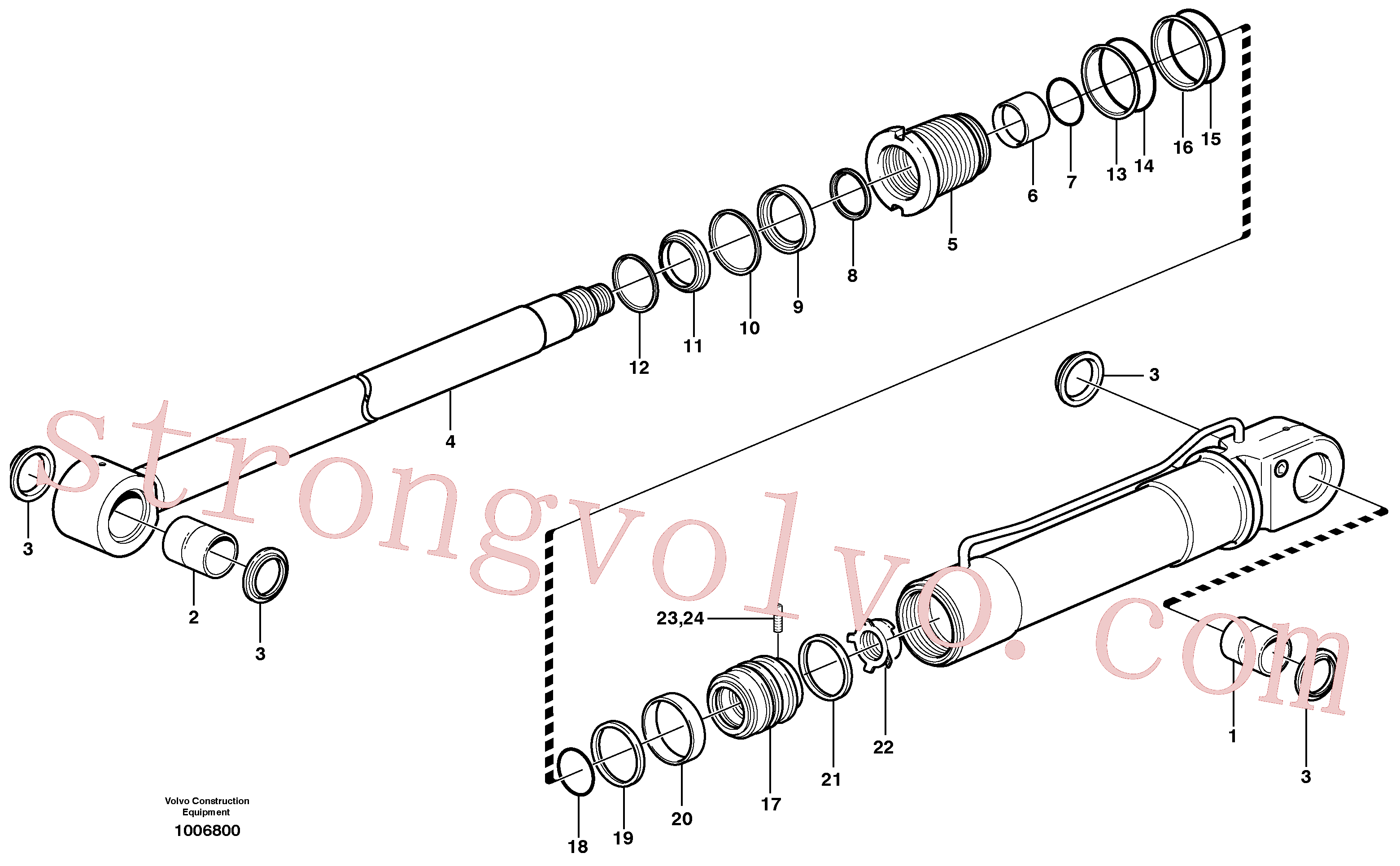 SA9612-06030 Volvo(1006800 Montagem)