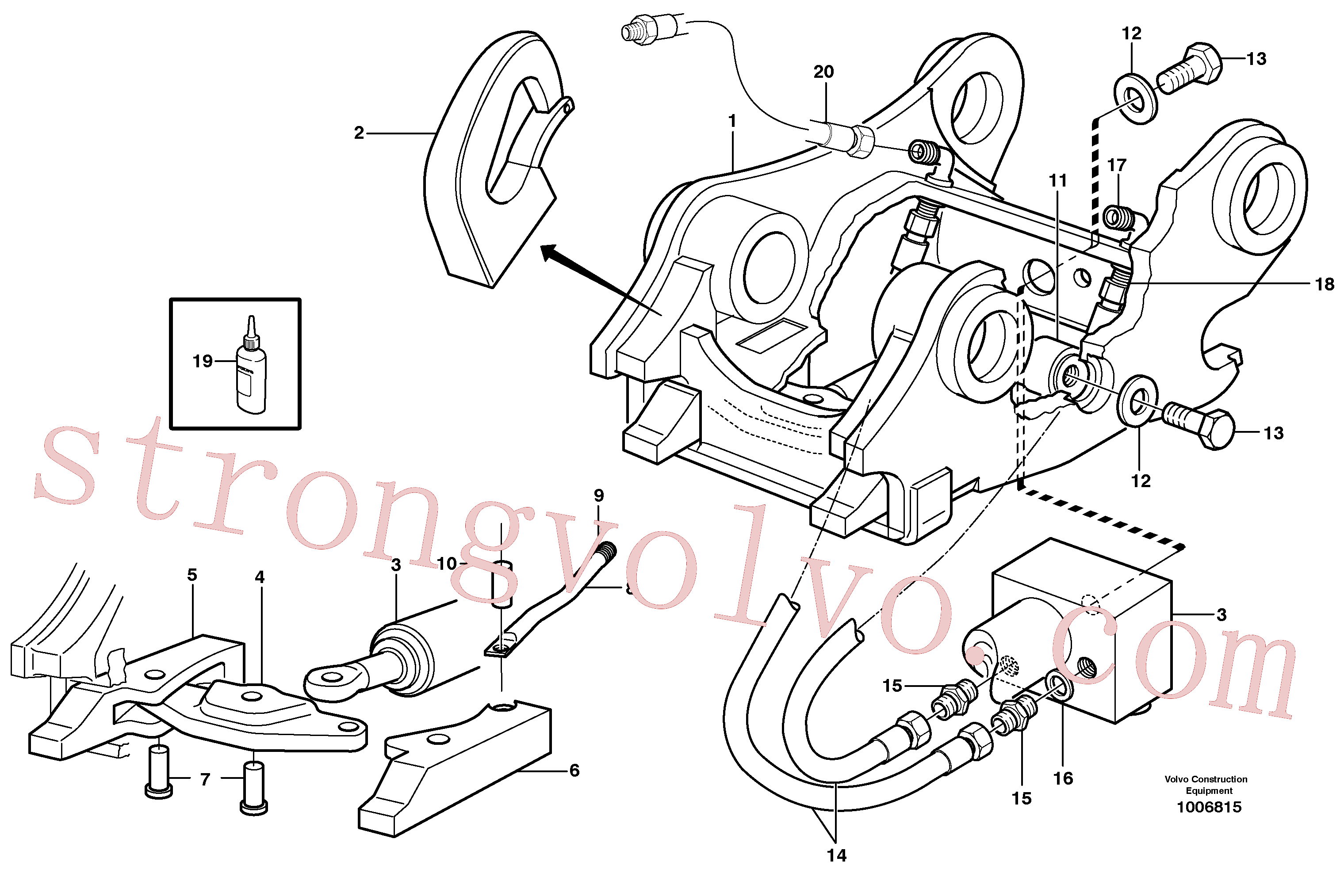 VOE4333062 Volvo(1006815 Montagem)