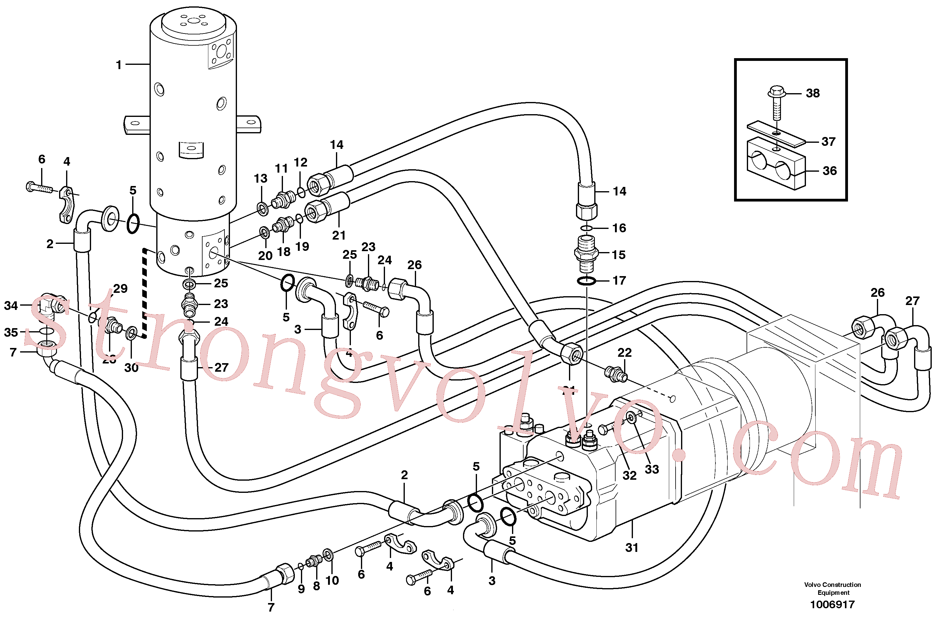 VOE14370258 Volvo(1006917 Montagem)