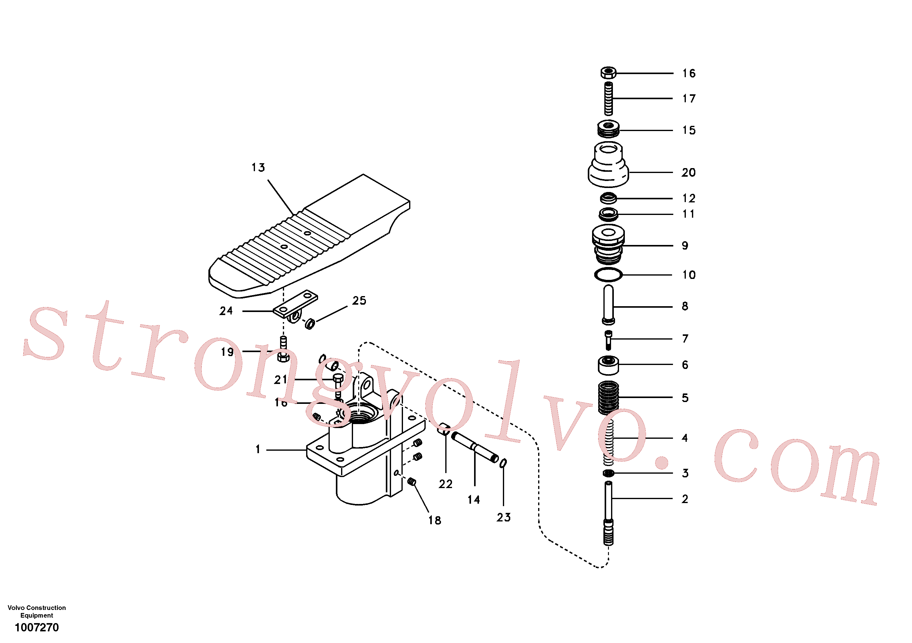 SA8230-19400 Volvo(1007270 Montagem)