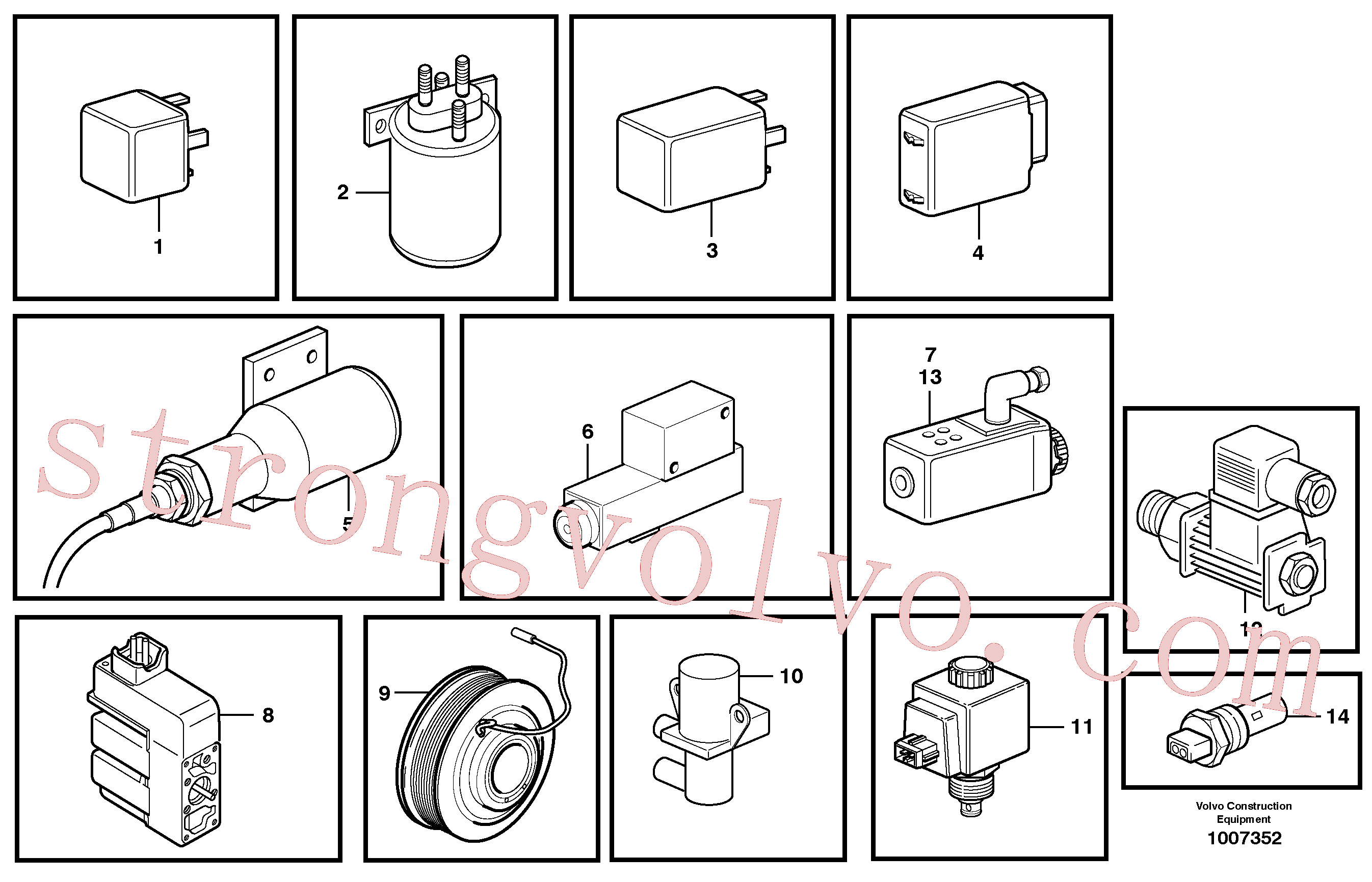 VOE14343474 Volvo(1007352 Montagem)