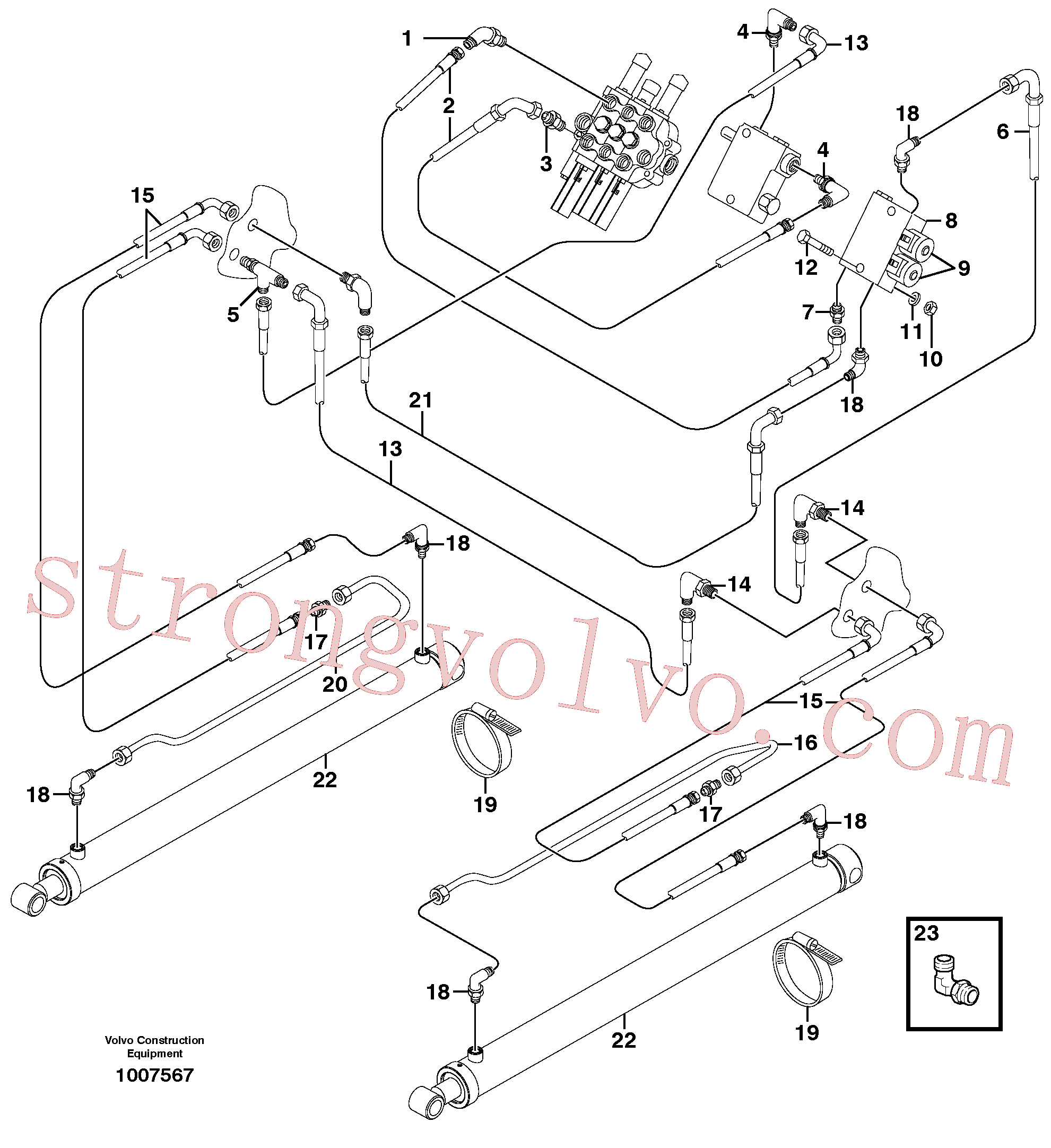 VOE11841896 Volvo(1007567 Montagem)