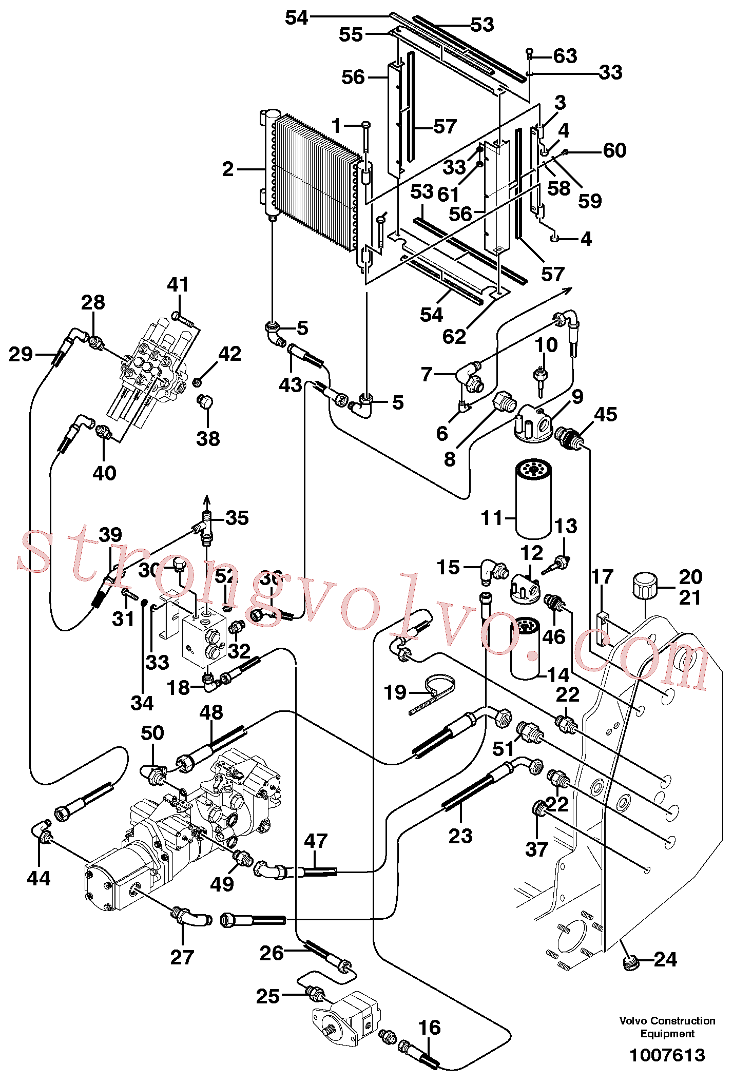 VOE955541 Volvo(1007613 Montagem)
