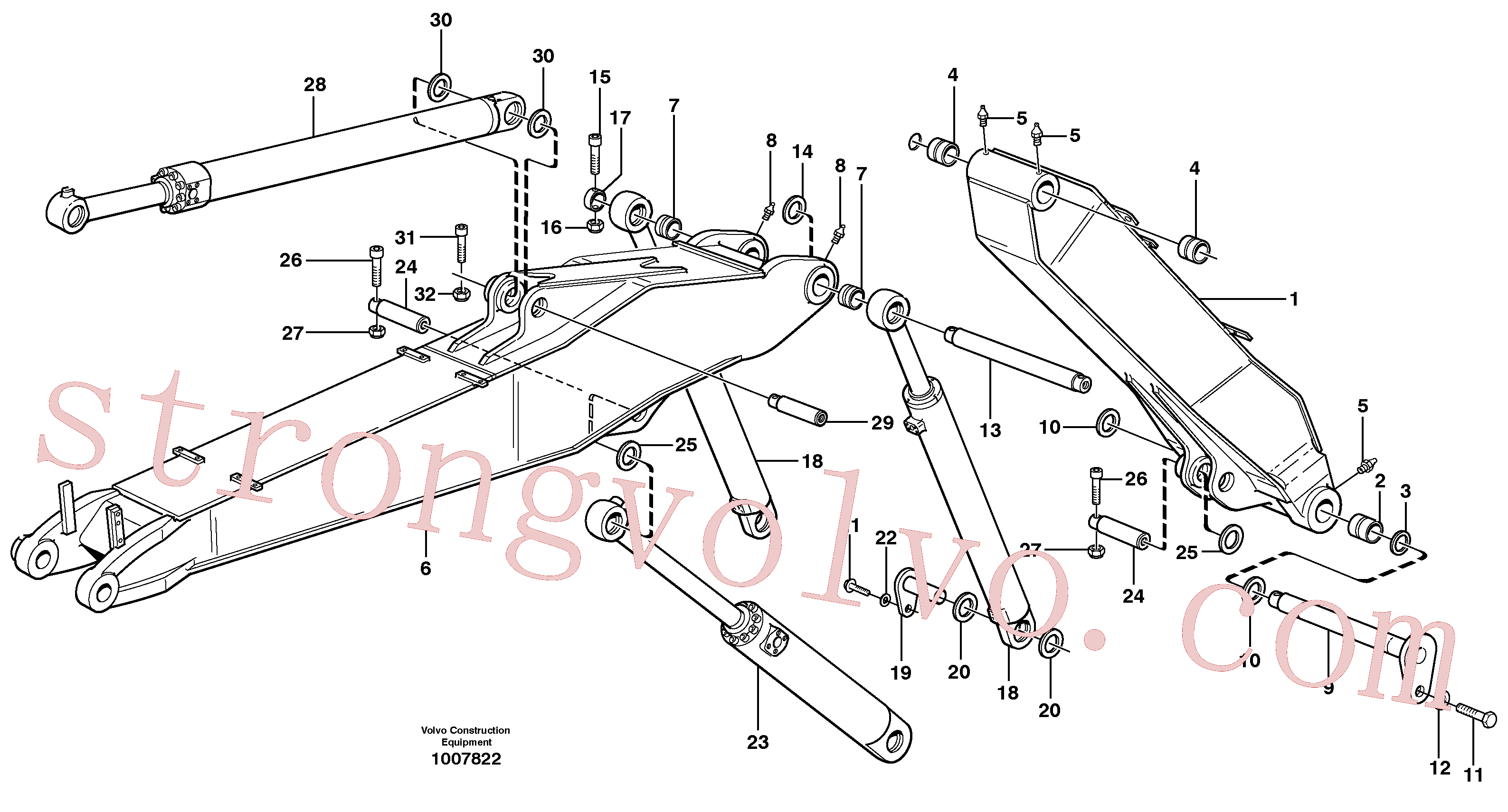 VOE14370080 Volvo(1007822 Montagem)