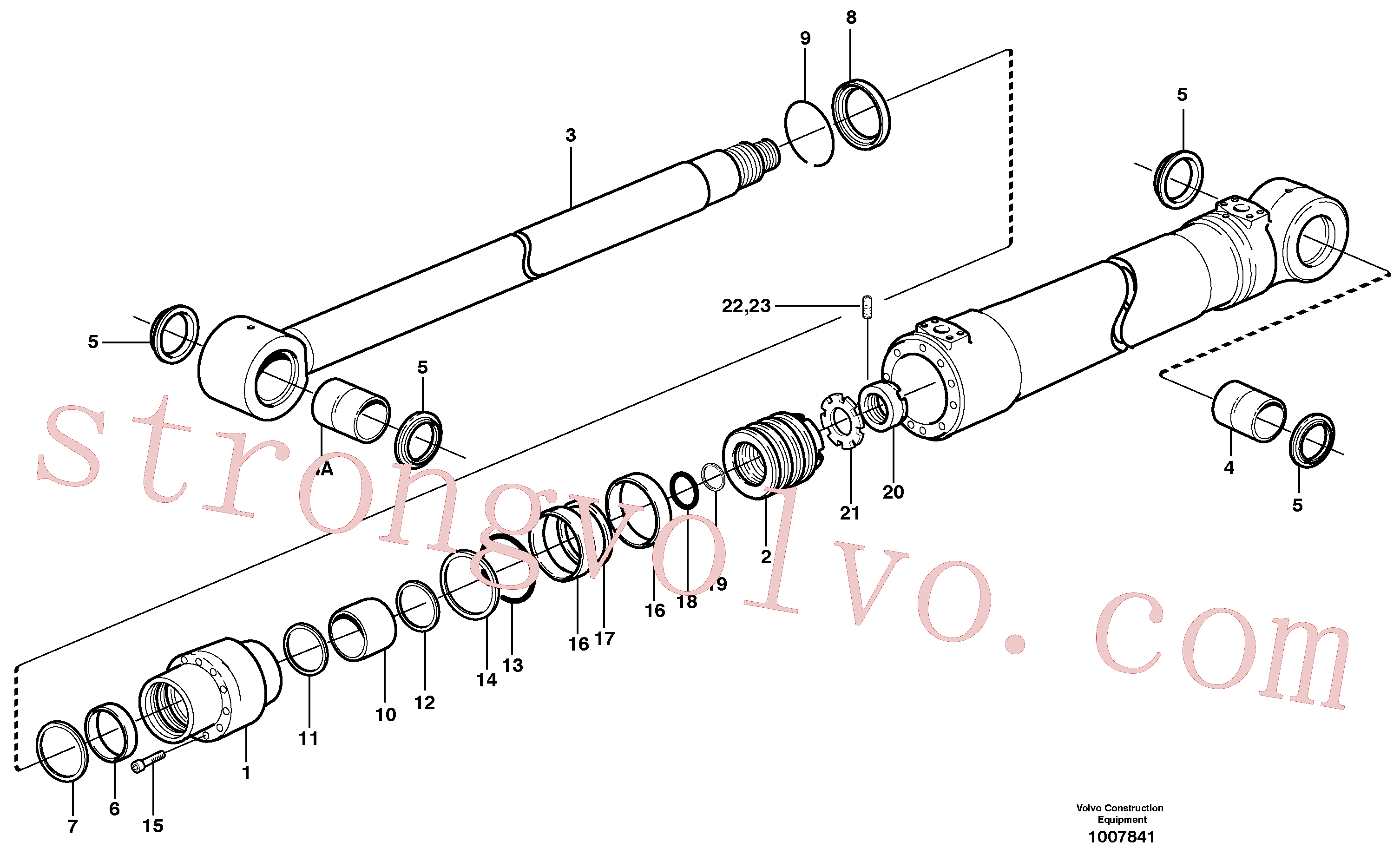 SA9511-12130 Volvo(1007841 Montagem)